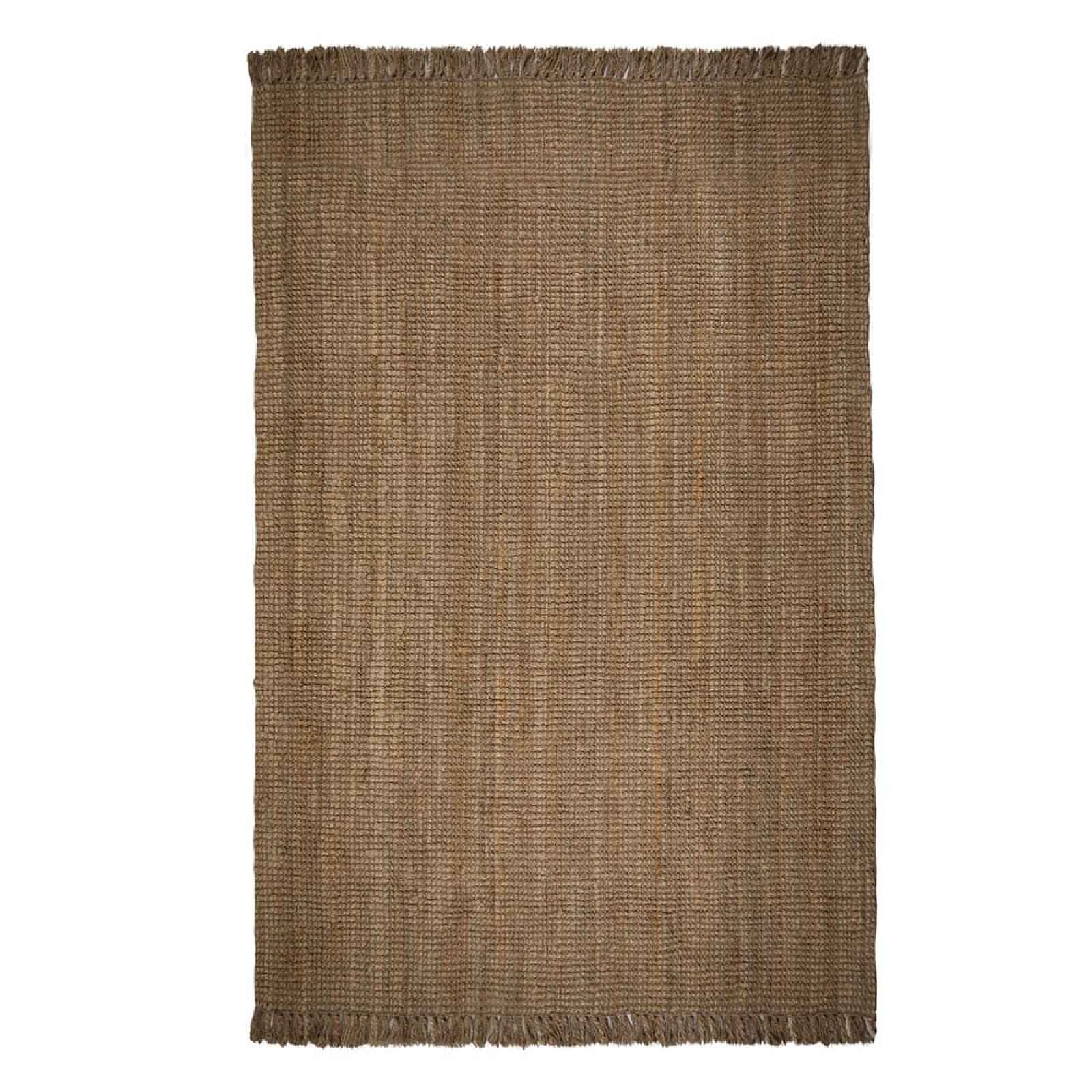 Hnědý jutový koberec Flair Rugs Jute, 160 x 230 cm