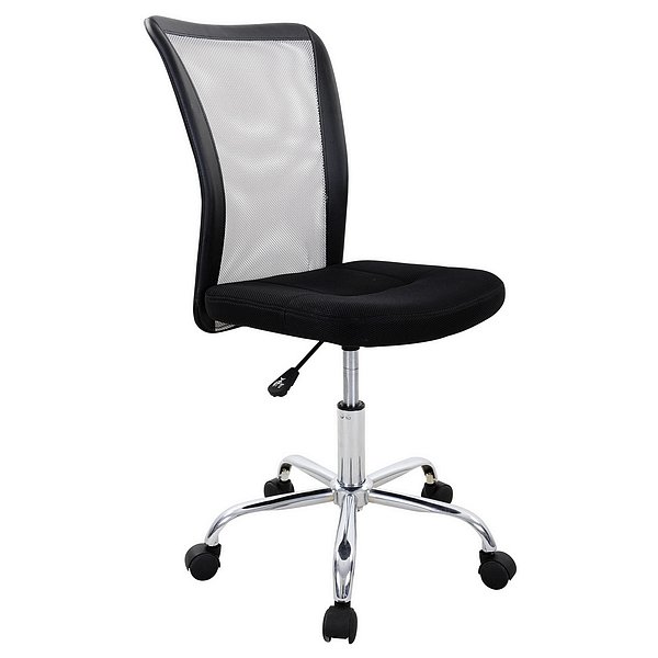 Kancelářská židle černá - 58x85-97x43 cm