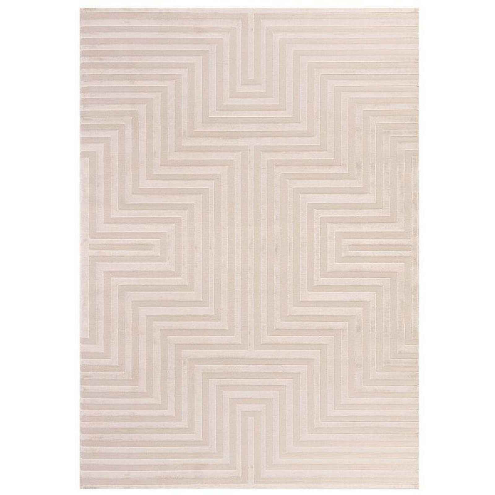 Dizajnový koberec Sahara nízky vlas, 200x290cm - béžový