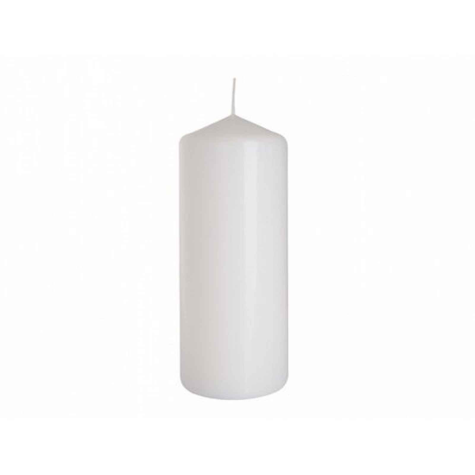 Dekorativní svíčka Classic Maxi bílá, 25 cm, 25 cm