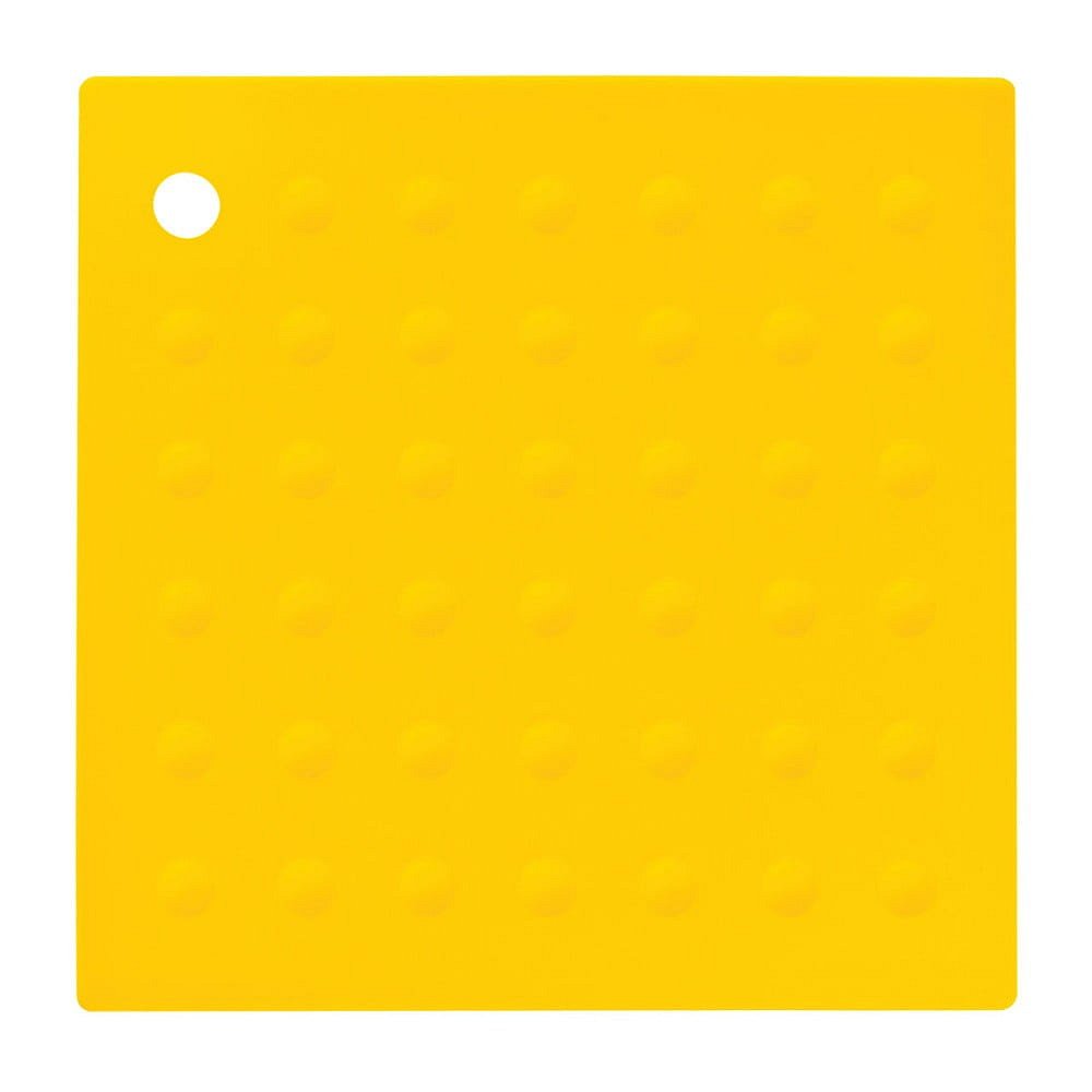 Žlutá silikonová podložka pod hrnce Premier Housewares Zing