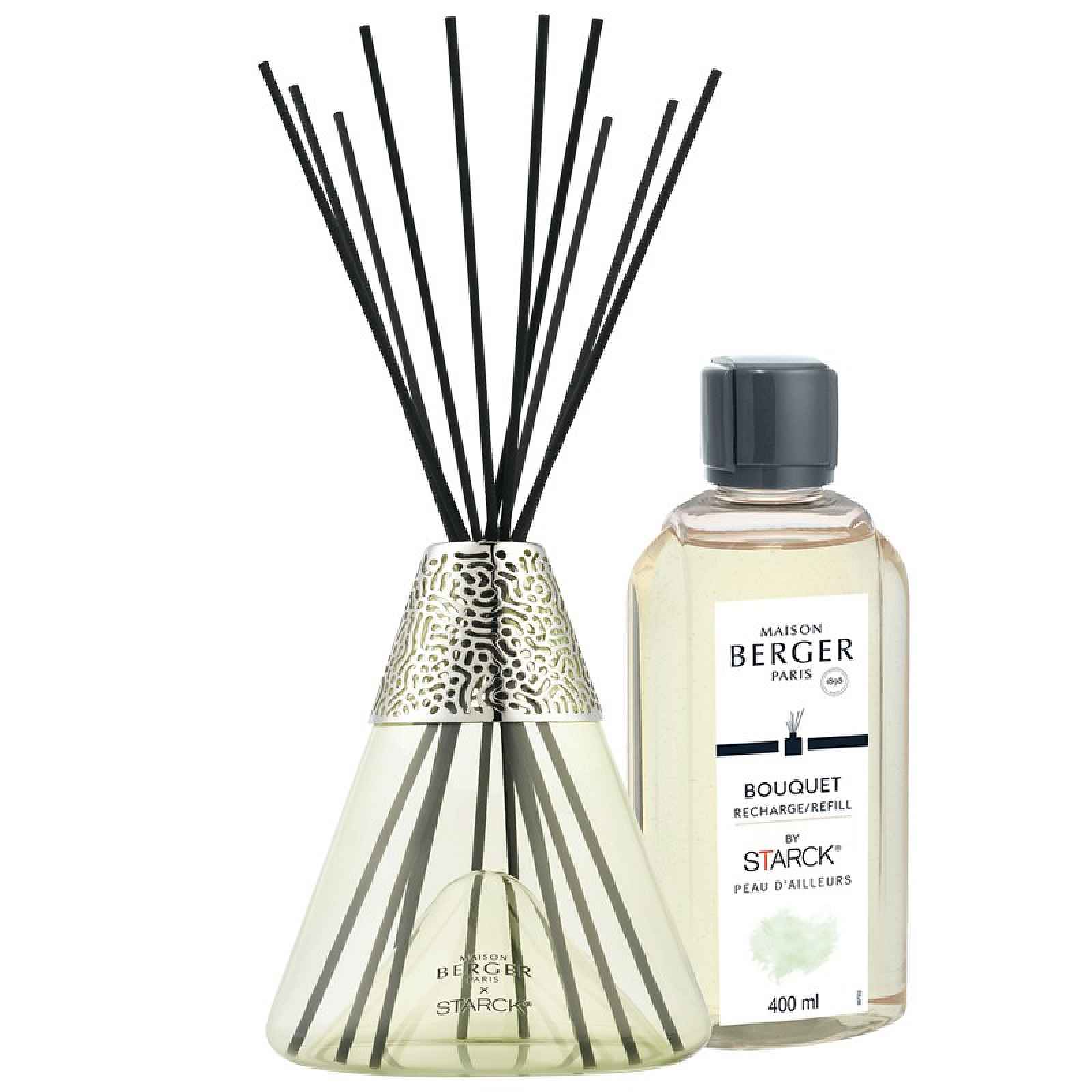 Maison Berger Paris Aroma difuzér Starck, zelený + Peau d’Ailleurs, 400 ml 6901