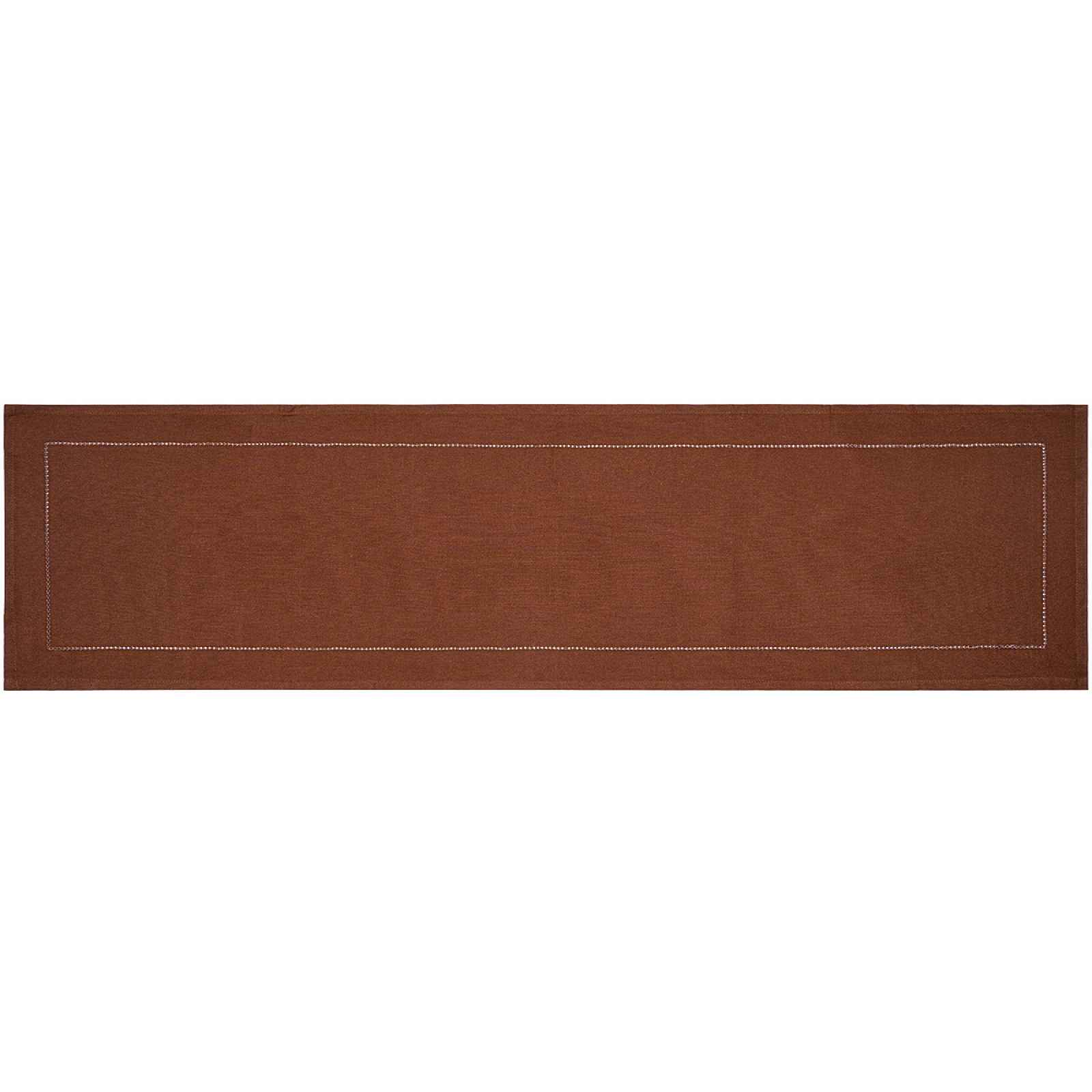 Trade Concept Běhoun Heda tmavě čokoládová, 33 x 130 cm