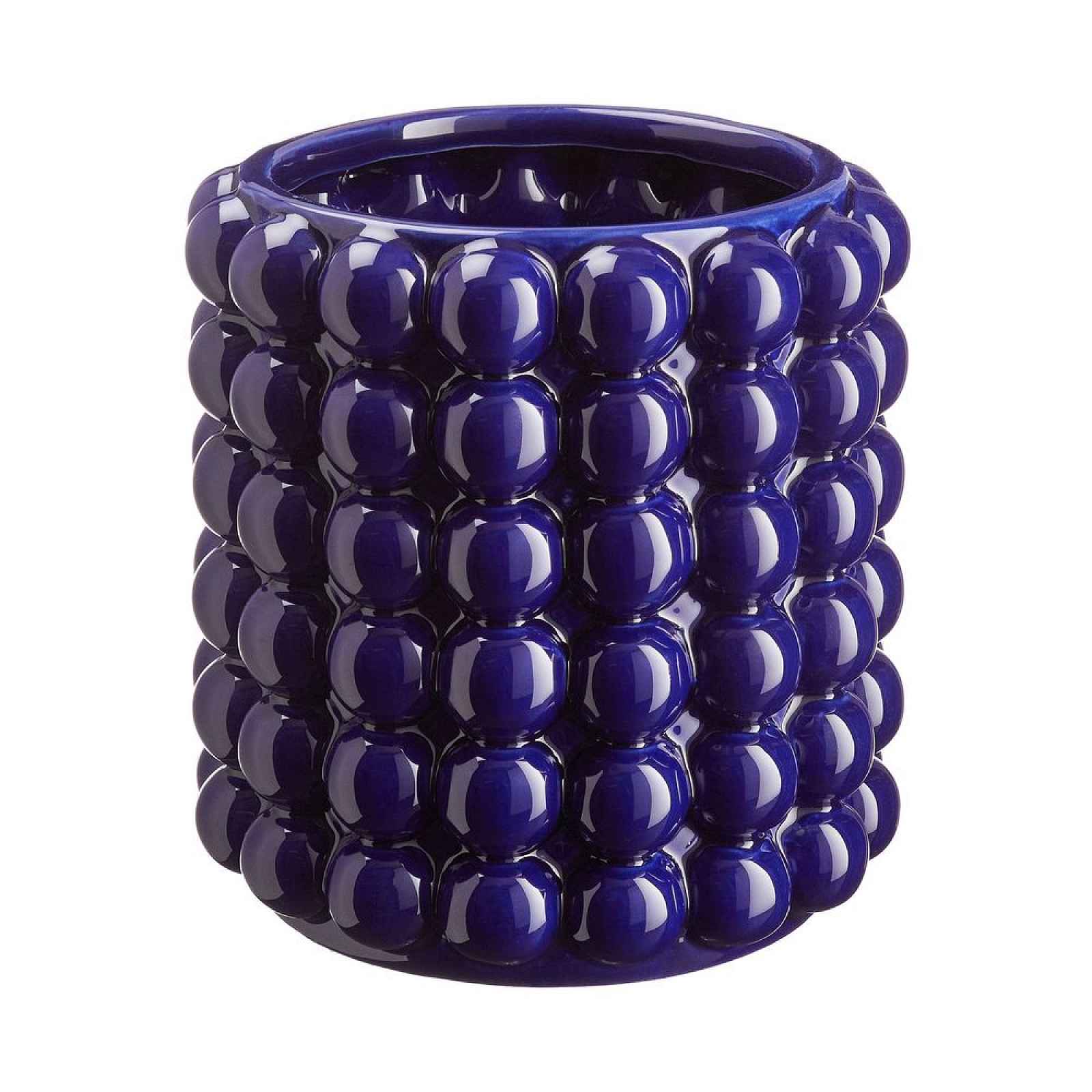 Butlers BUBBLE Květináč 15 cm - modrá