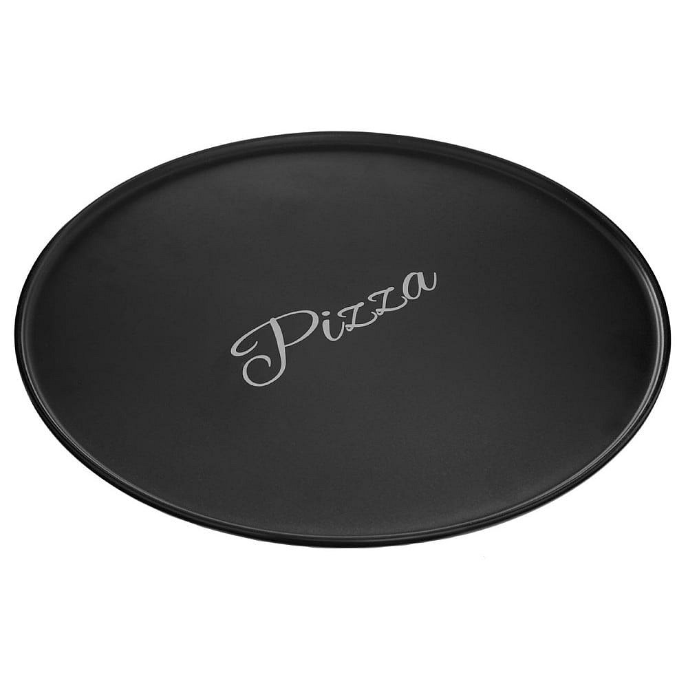 Černý kameninový talíř na pizzu Premier Housewares Mangé