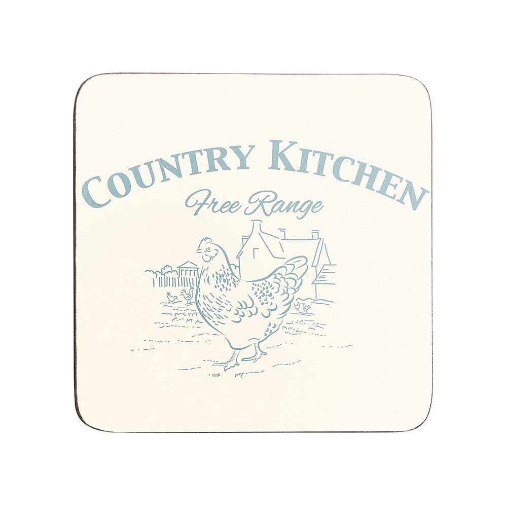 Sada 4 tácků Country Kitchen