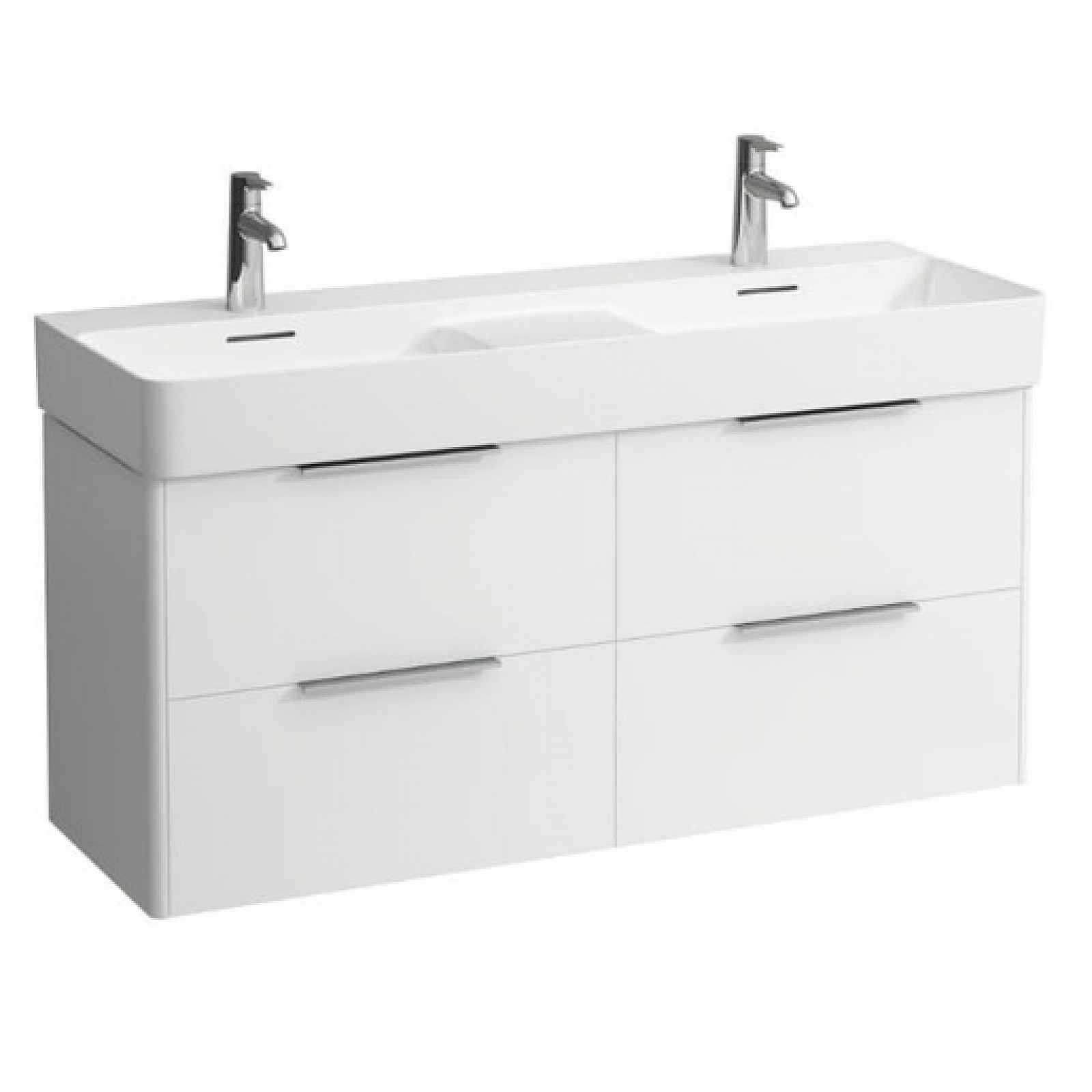 Koupelnová skříňka pod umyvadlo Laufen BASE 118x39x53 cm bílá mat H8649652601041