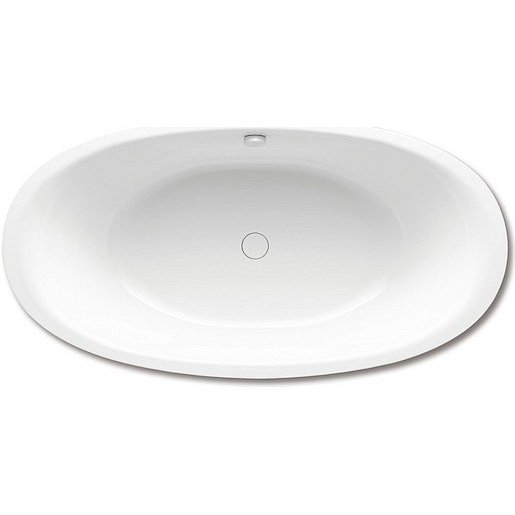 Oválná vana Kaldewei Ellipso Duo Oval 190x100 cm smaltovaná ocel Perl-effekt alpská bílá 286200013001