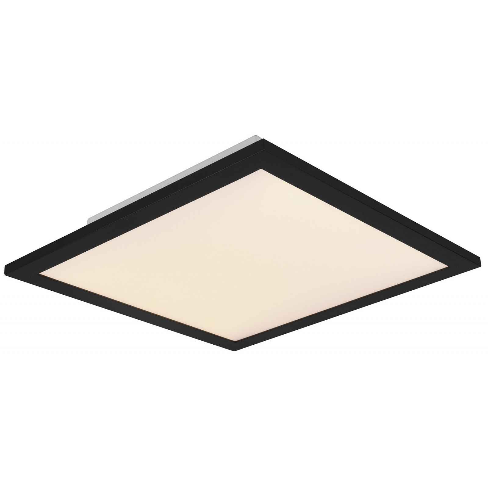 Stropní LED osvětlení Alpha 29x29 cm, černé