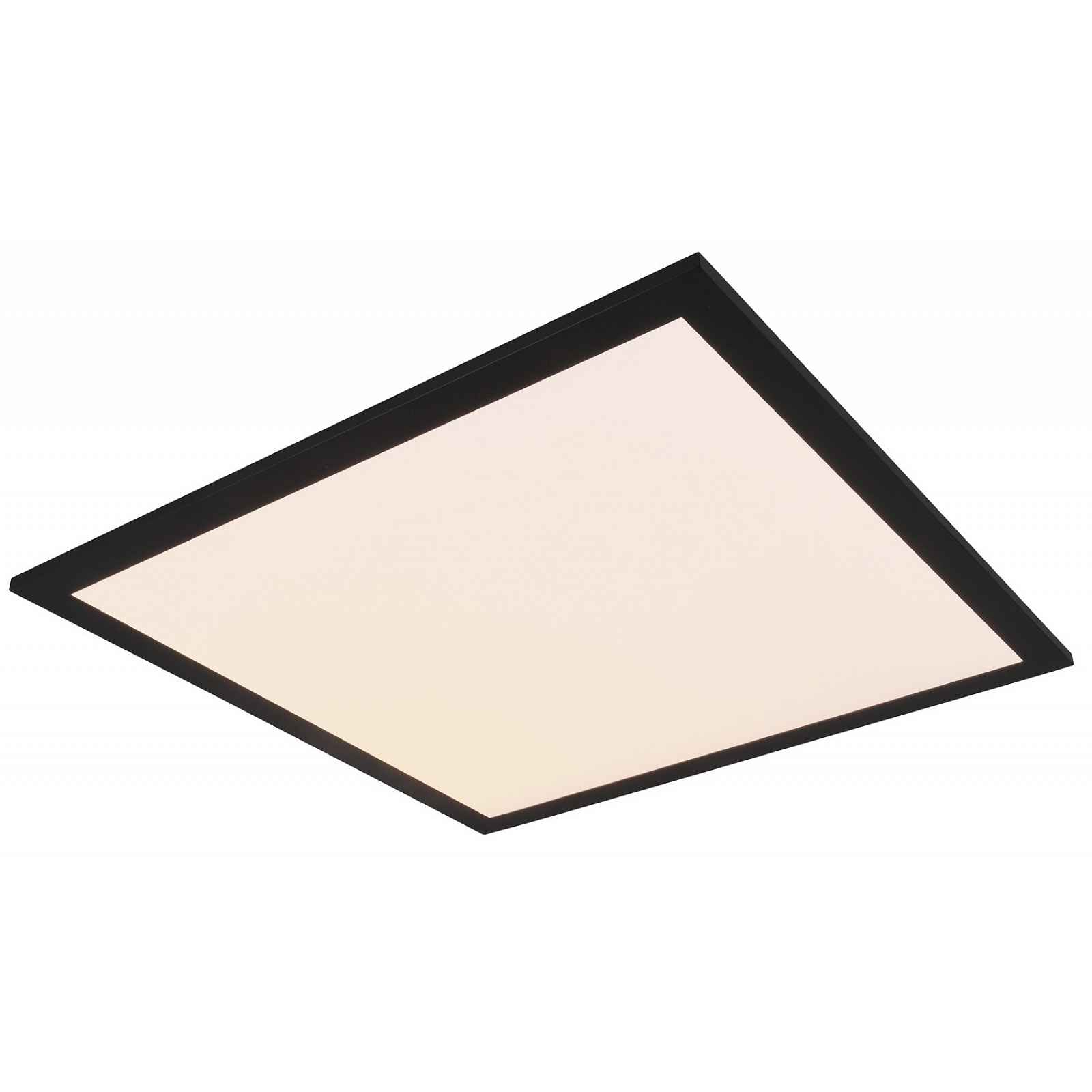 Stropní LED osvětlení Alpha 45x45 cm, černé