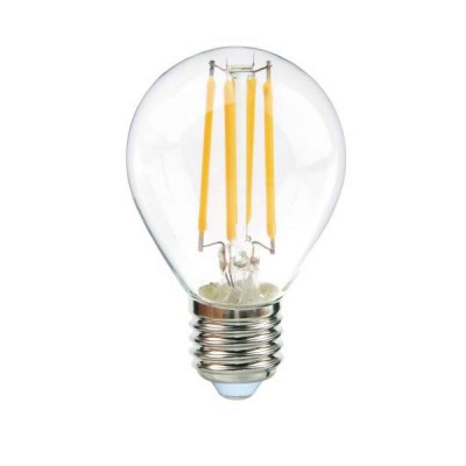 Žárovka LED E27 4W G45, FILAMENT CLARO