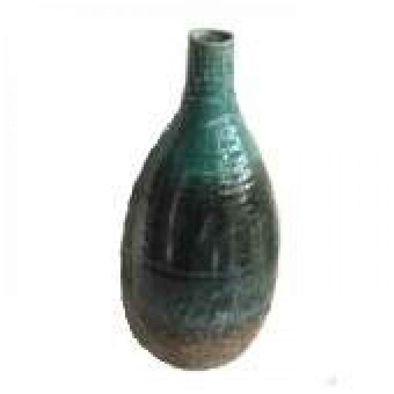 Váza keramická s úzkým hrdlem 36cm modrá