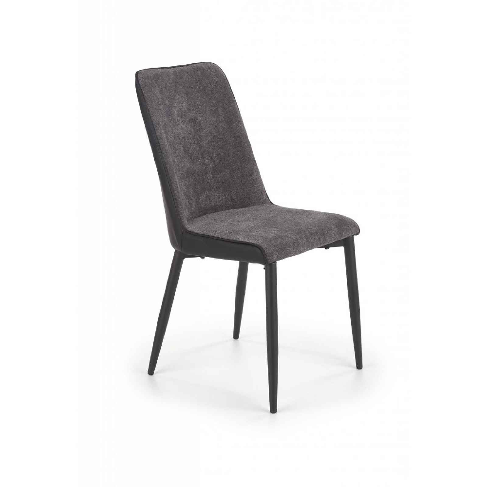 Jídelní židle šedá / černá Halmar