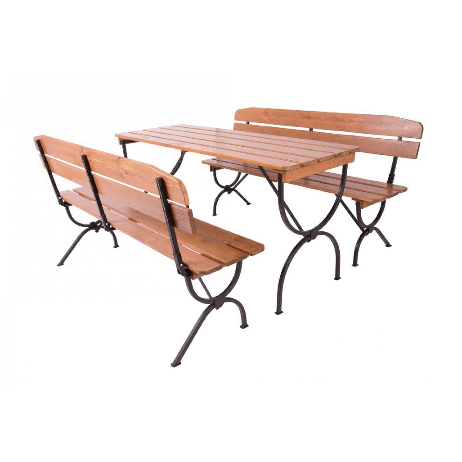 Rojaplast BRAVO Dřevěný zahradní set - 180CM