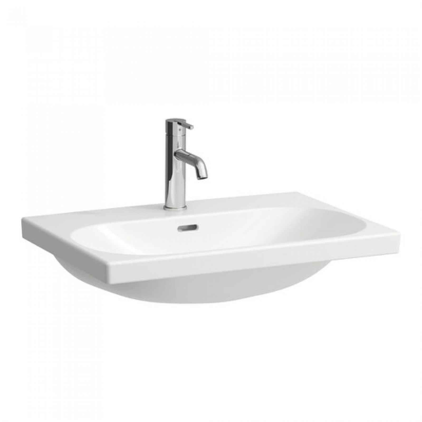 Umyvadlo Laufen Lua 50x35 cm otvor pro baterii, bez přepadu H8100840001041