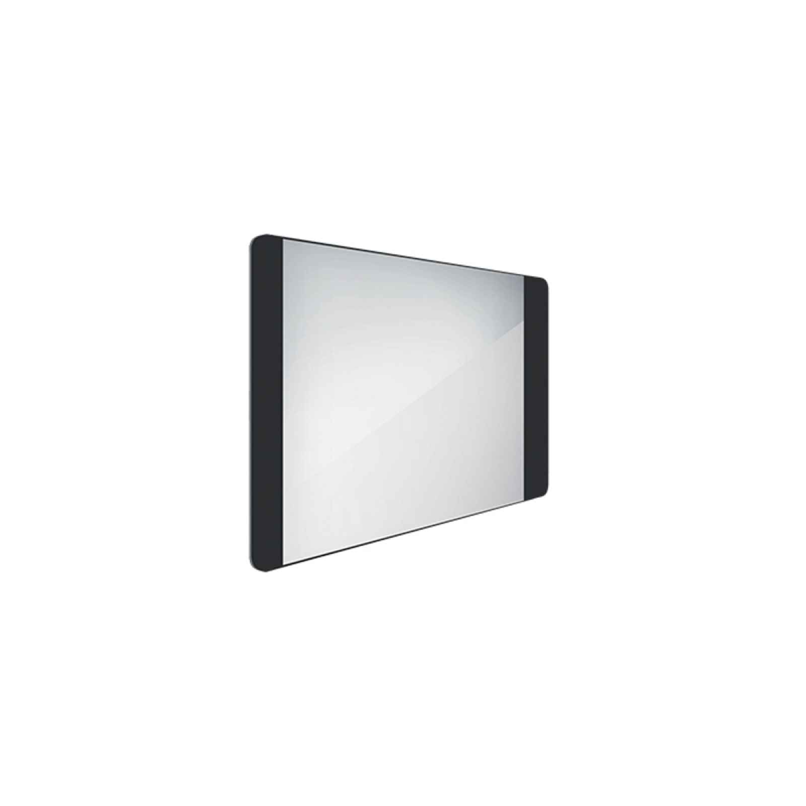 Zrcadlo Nimco 80x60 cm černá ZIL8060LEDC