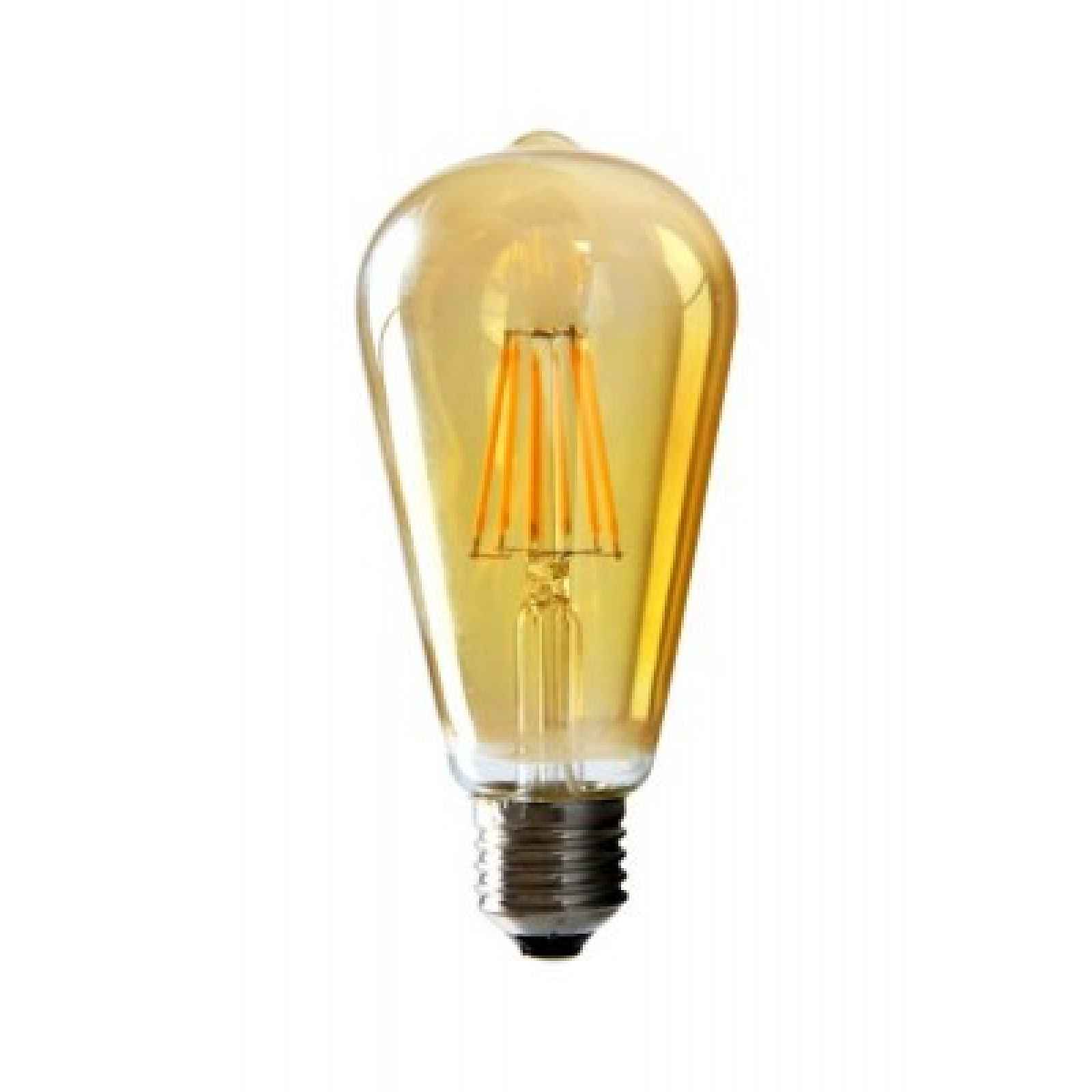 Žárovka LED E27 4W ST64, FILAMENT AMBER