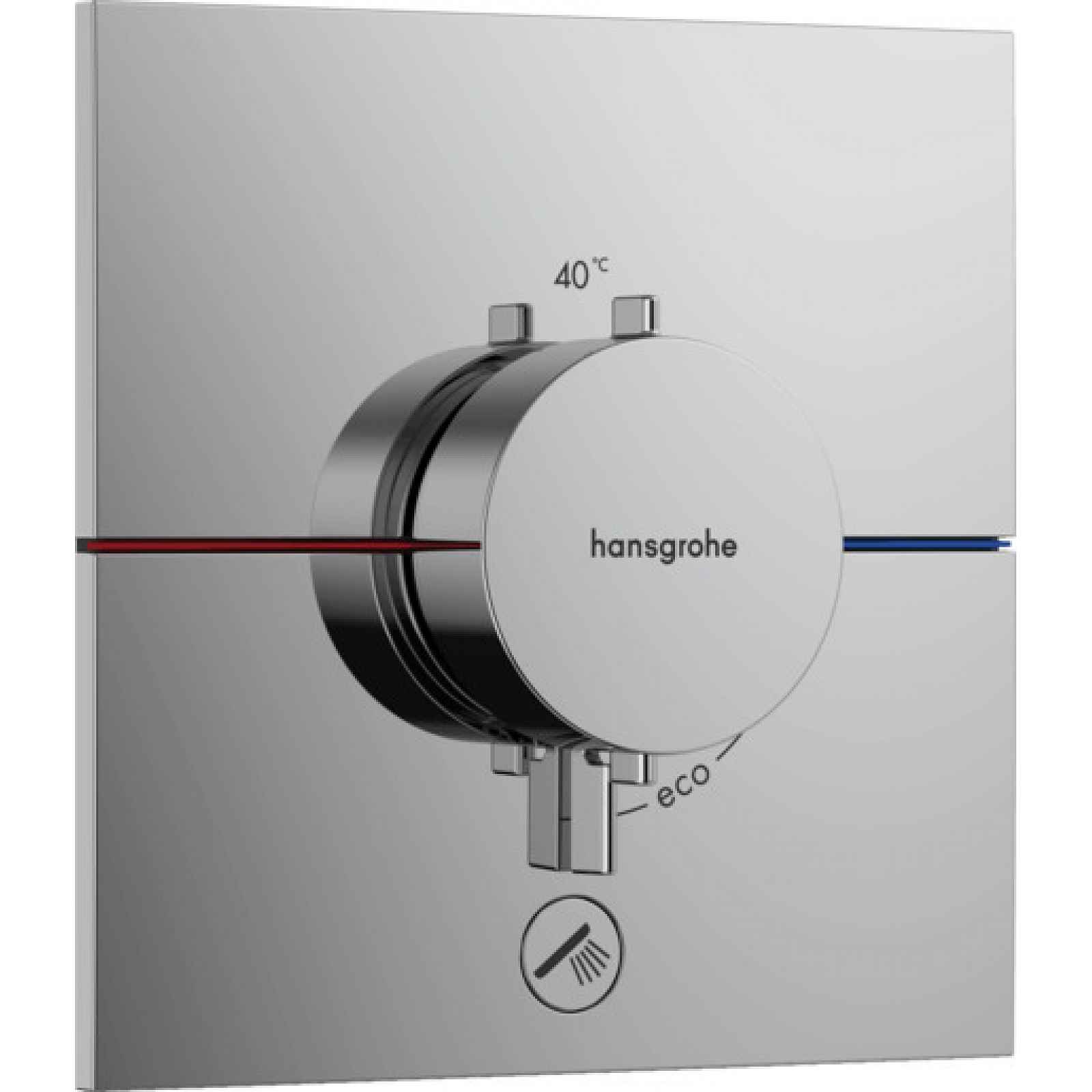 Sprchová baterie Hansgrohe ShowerSelect Comfort E bez podomítkového tělesa chrom 15575000