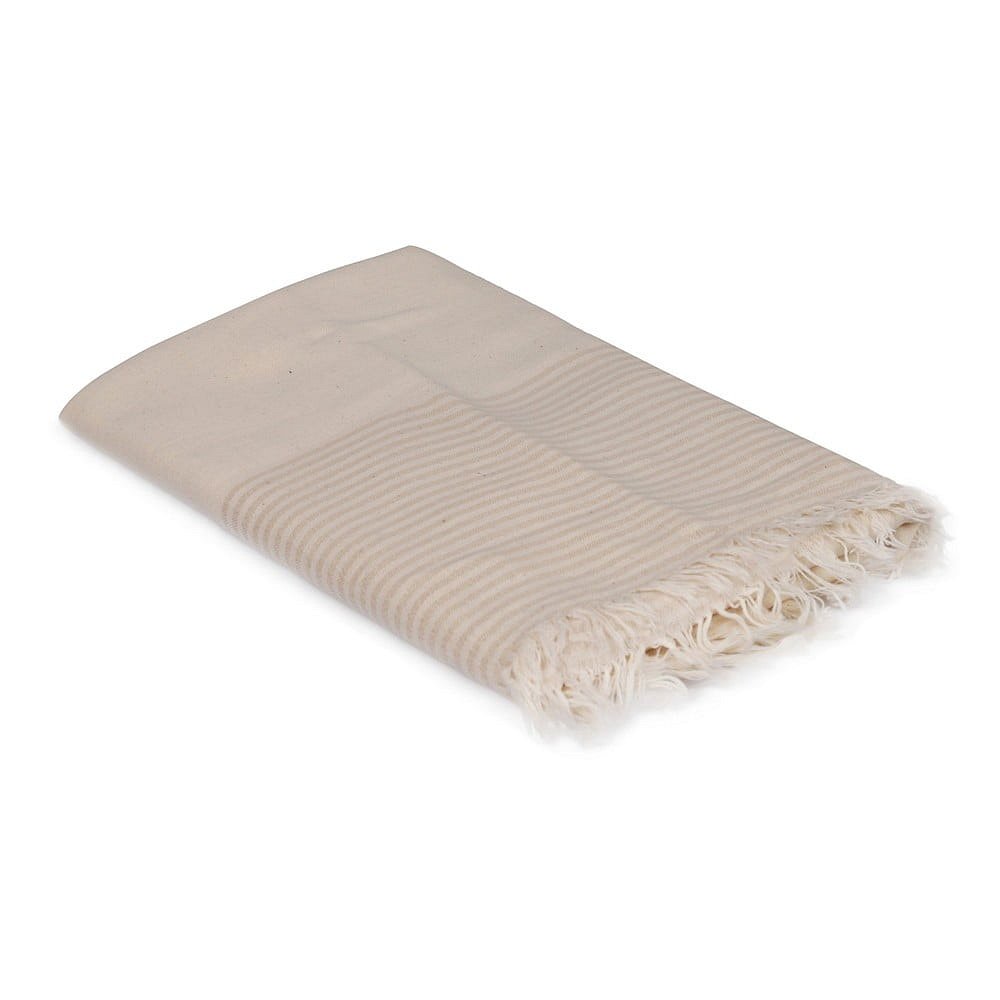 Béžový ručník, 170 x 90 cm