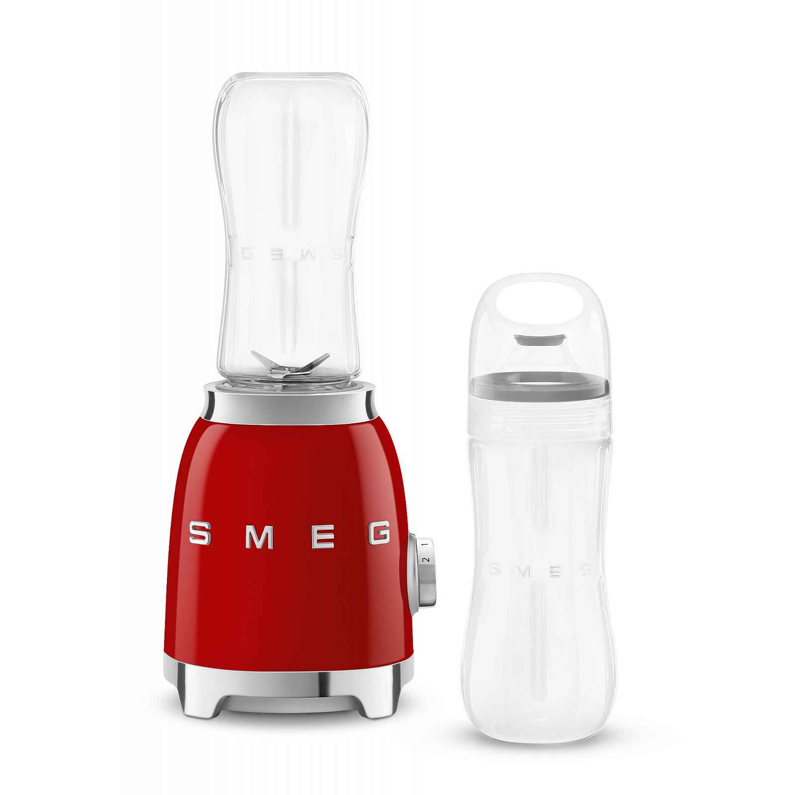 Smeg Smoothie mixér 50´s Retro Style, PBF01, 0,6 l, červená PBF01RDEU