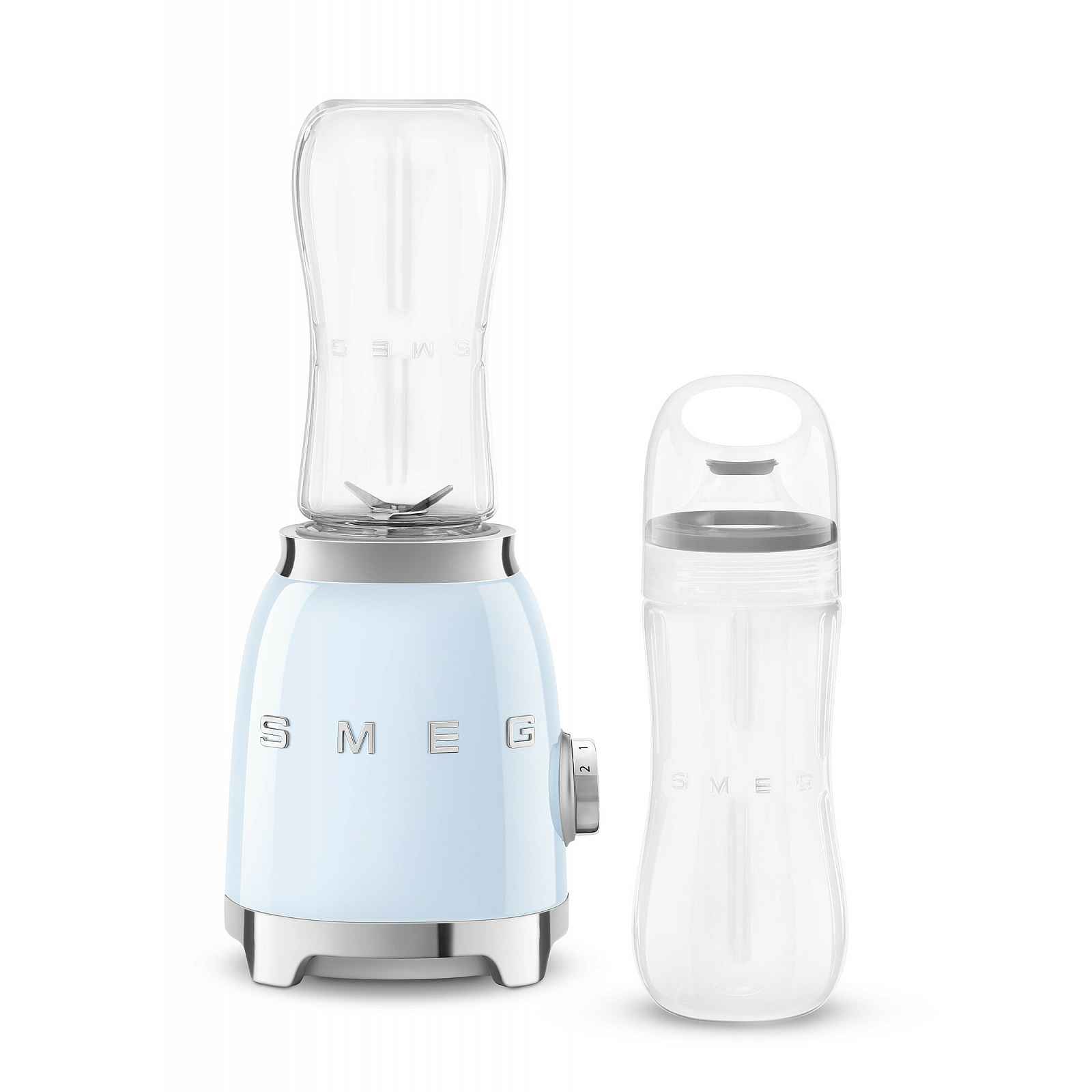Smeg Smoothie mixér 50´s Retro Style, PBF01, 0,6 l, pastelově modrá PBF01PBEU