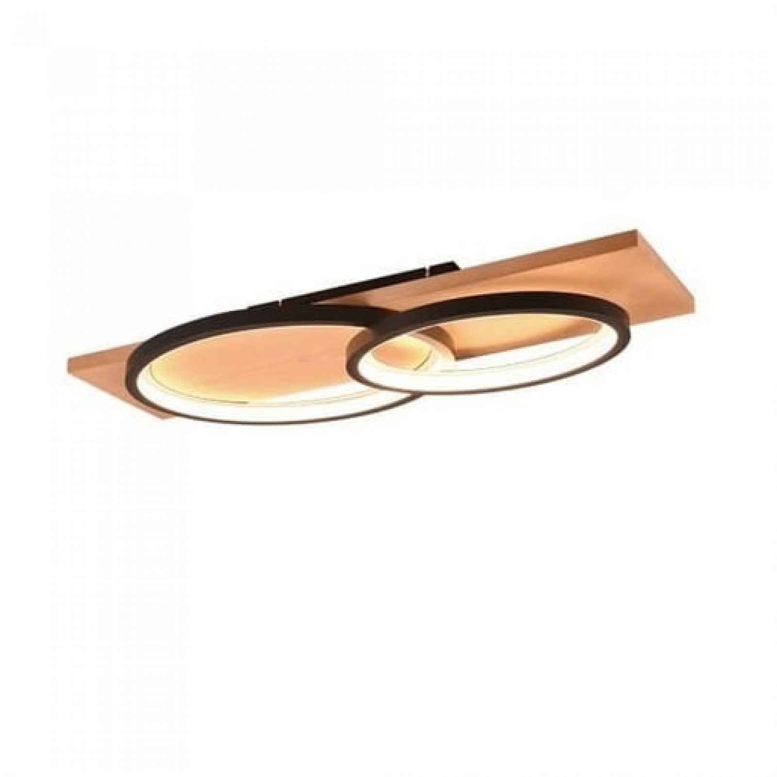 Led osvětlení Trio Barca 75x10 cm kov černá mat 641110232