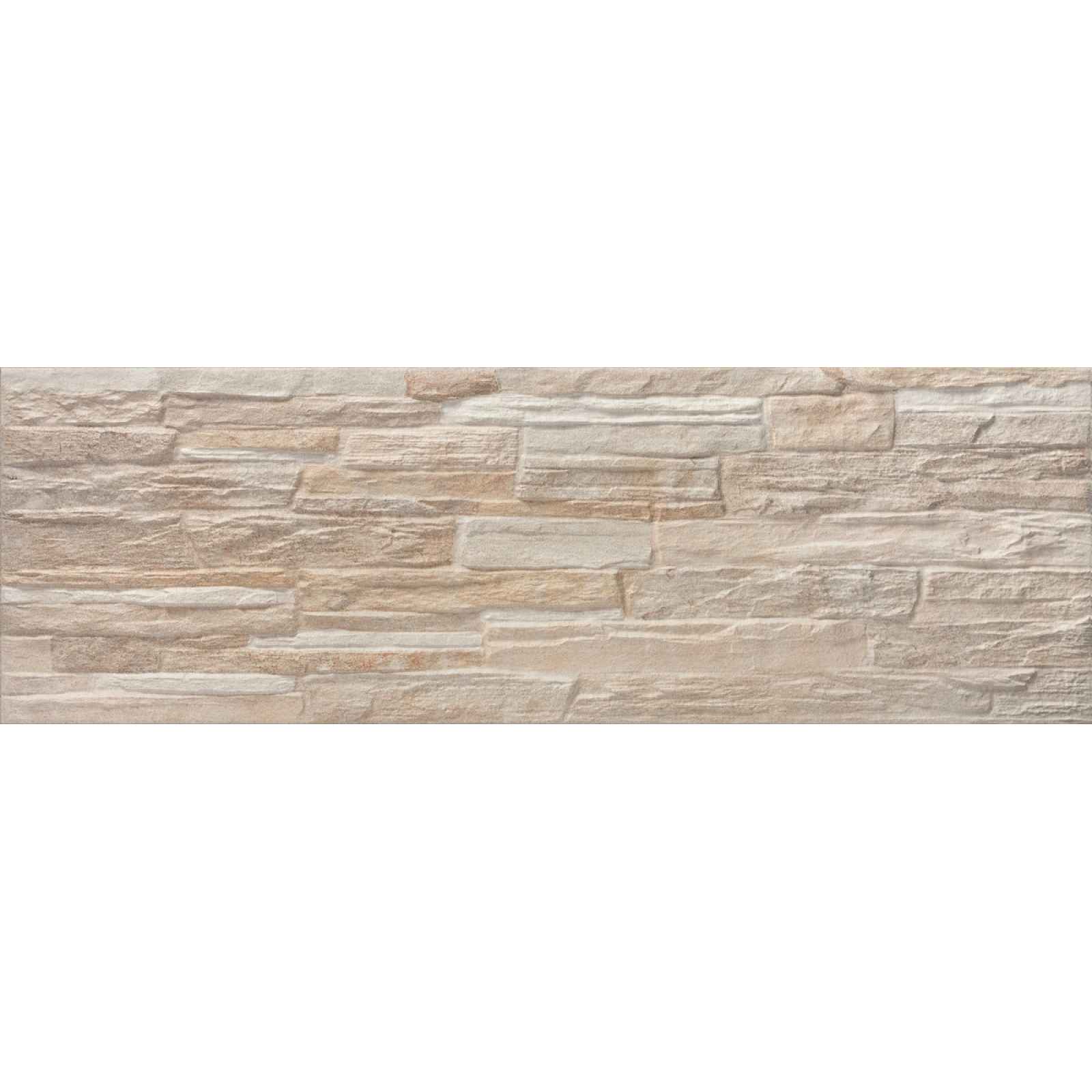 Obklad Geotiles Mubi beige 17x52 cm mat MUBIBE