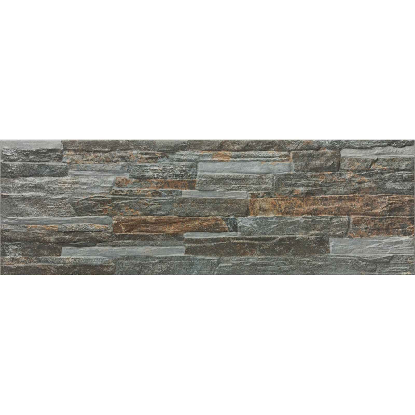 Obklad Geotiles Mubi magma 17x52 cm mat MUBIMA