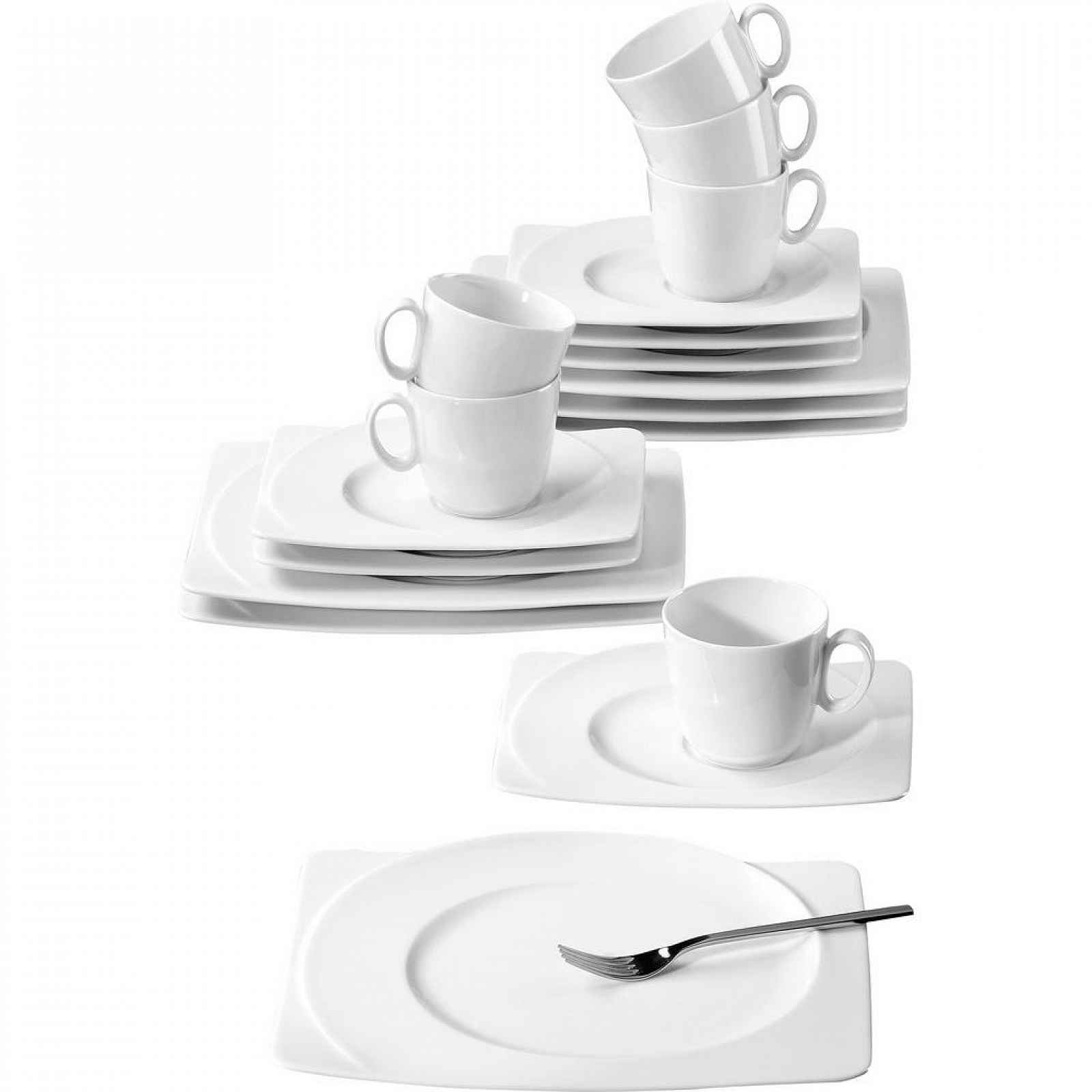 XXXLutz SERVIS KÁVOVÝ, 18dílné, porcelán Seltmann Weiden - Kávové servisy - 0031230046