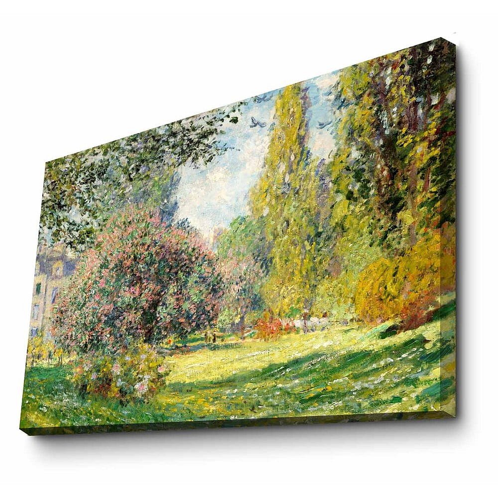 Nástěnná reprodukce na plátně Claude Monet, 100 x 70 cm