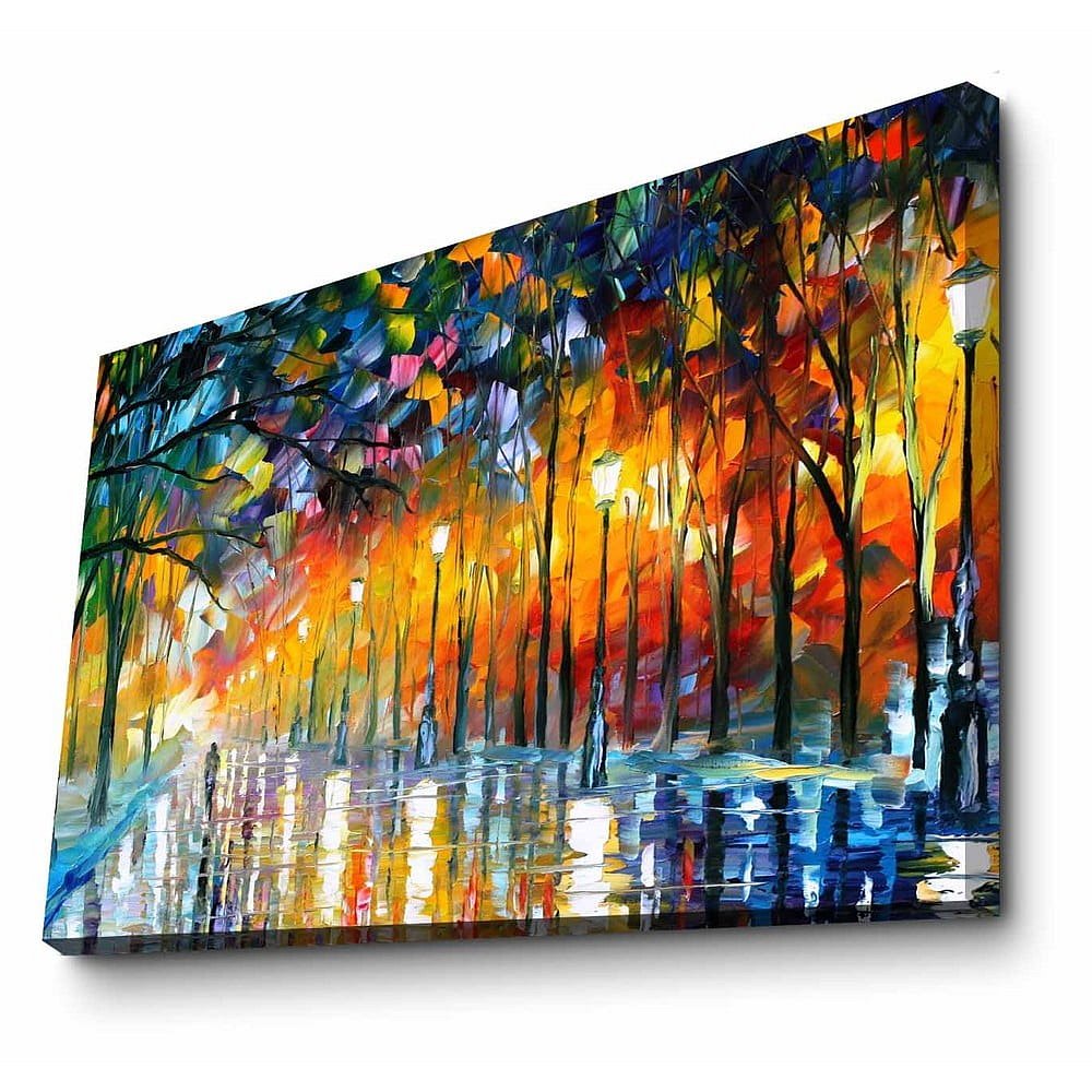 Nástěnná reprodukce na plátně Leonid Afremov, 100 x 70 cm