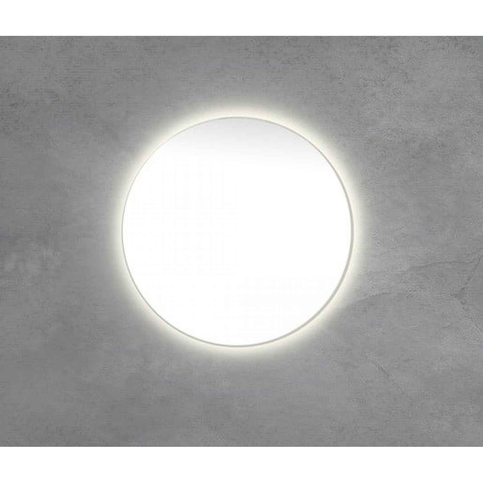 Zrcadlo s LED osvětlením Naturel 80x80 cm bez vypínače ZIL80KLEDP