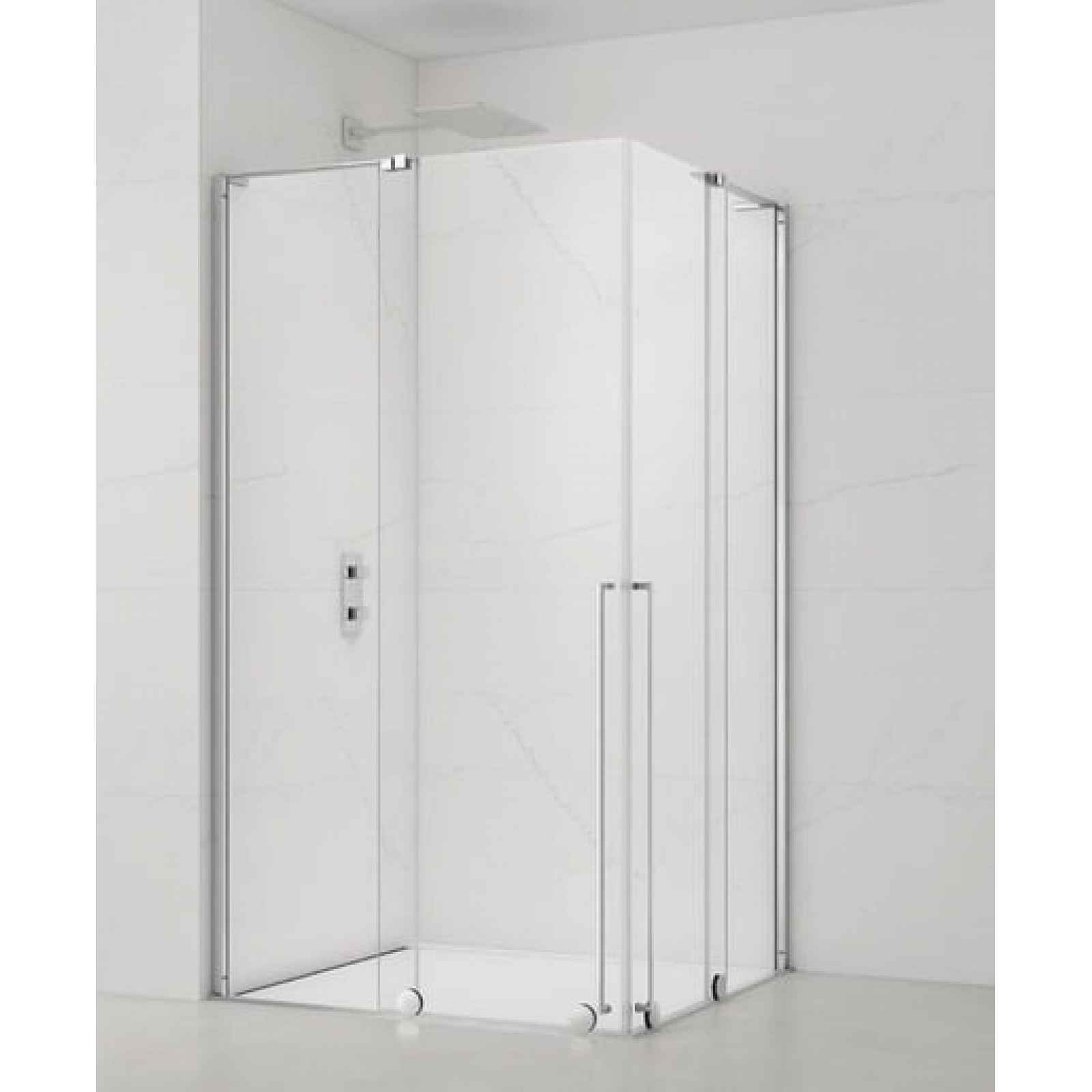 Sprchový kout čtverec 90x90 cm SAT Walk-In Xmotion SATBWIXMN9090