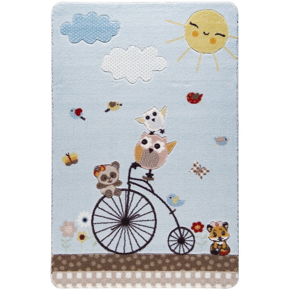 Dětský koberec Kids Bike, 100 x 150 cm