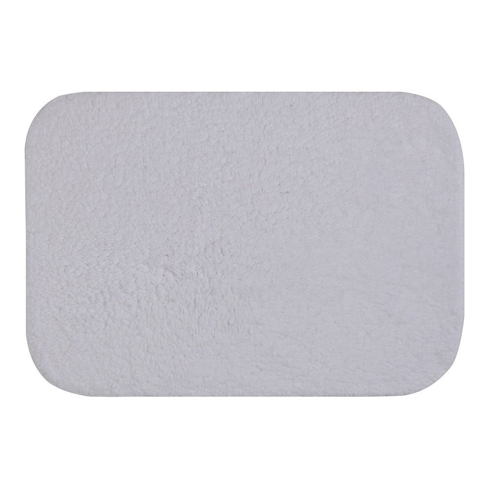 Bílá předložka do koupelny Confetti Bathmats Organic 1500, 50 x 70 cm