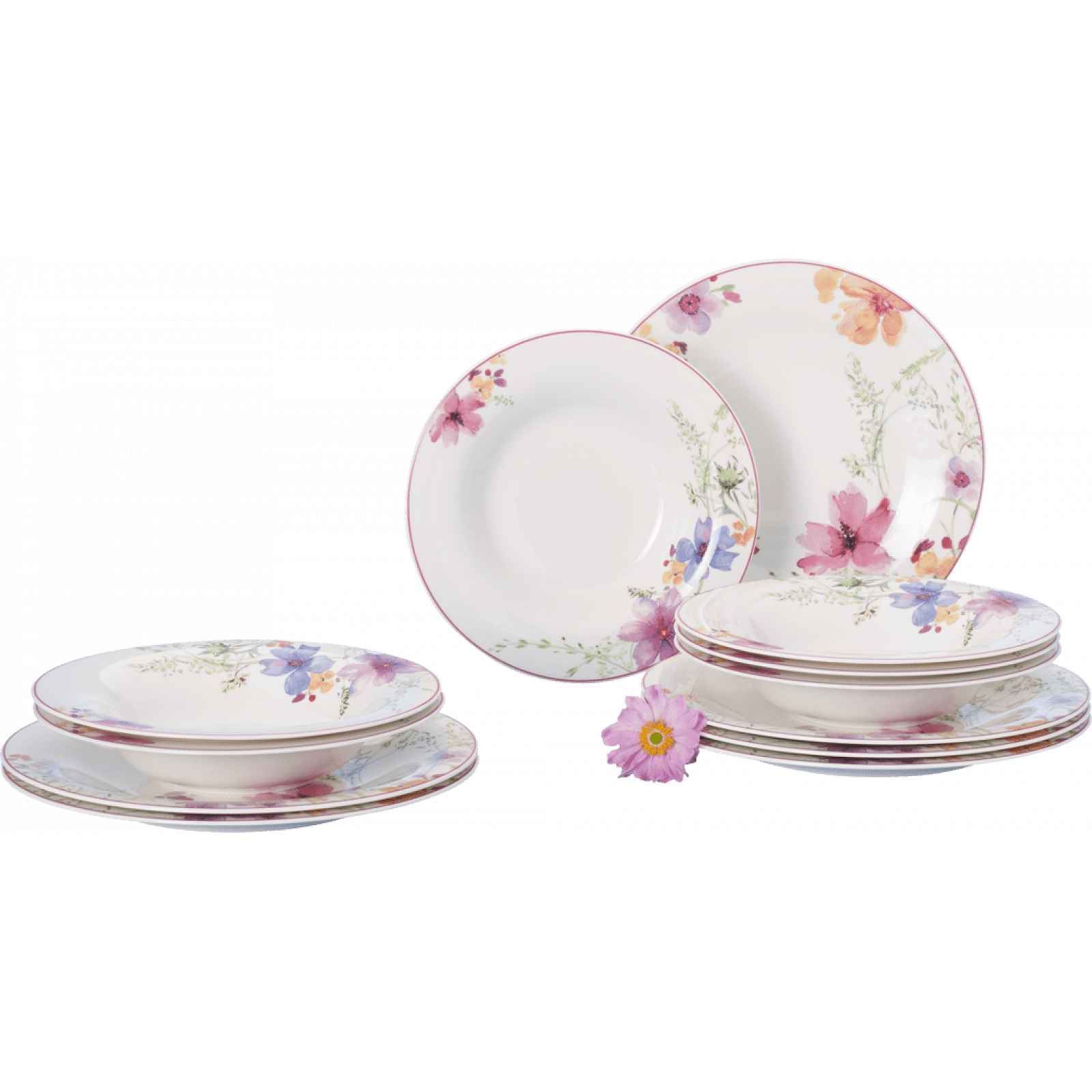 XXXLutz JÍDELNÍ SOUPRAVA, 12dílné, porcelán Villeroy & Boch - Jídelní servisy - 0034070146