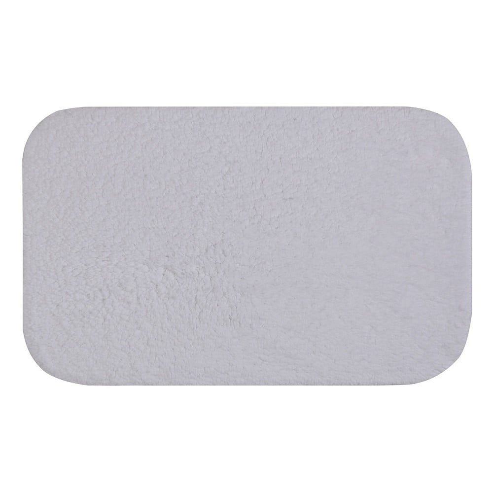 Bílá koupelnová předložka Confetti Bathmats Organic, 50 x 80 cm