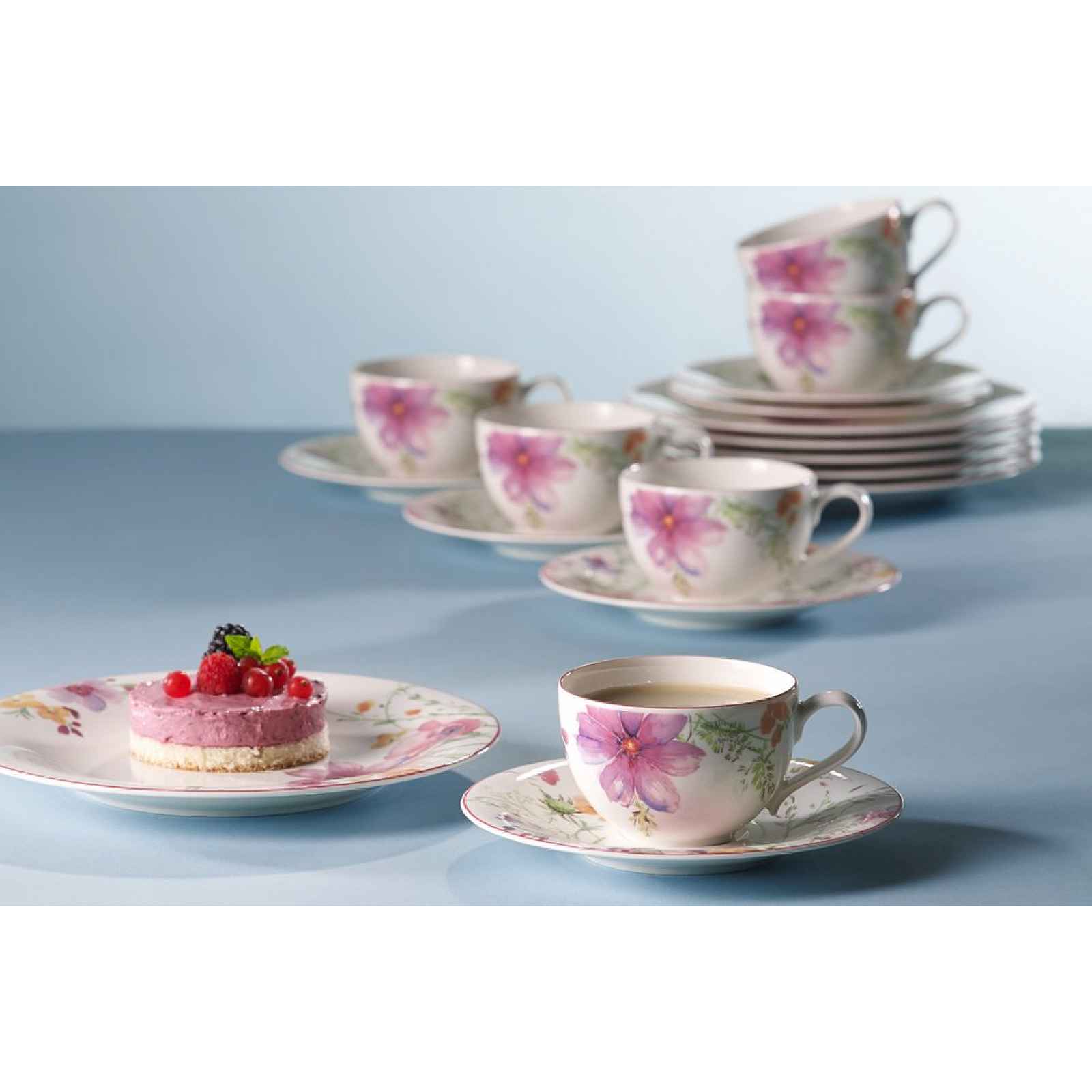 XXXLutz KÁVOVÁ SOUPRAVA, 18dílné, porcelán Villeroy & Boch - Kávové servisy - 0034071175