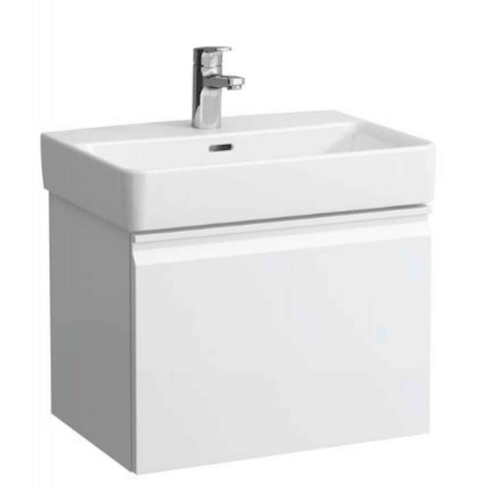 Koupelnová skříňka pod umyvadlo Laufen Pro 52x37x39 cm bílá lesk H4830210954751