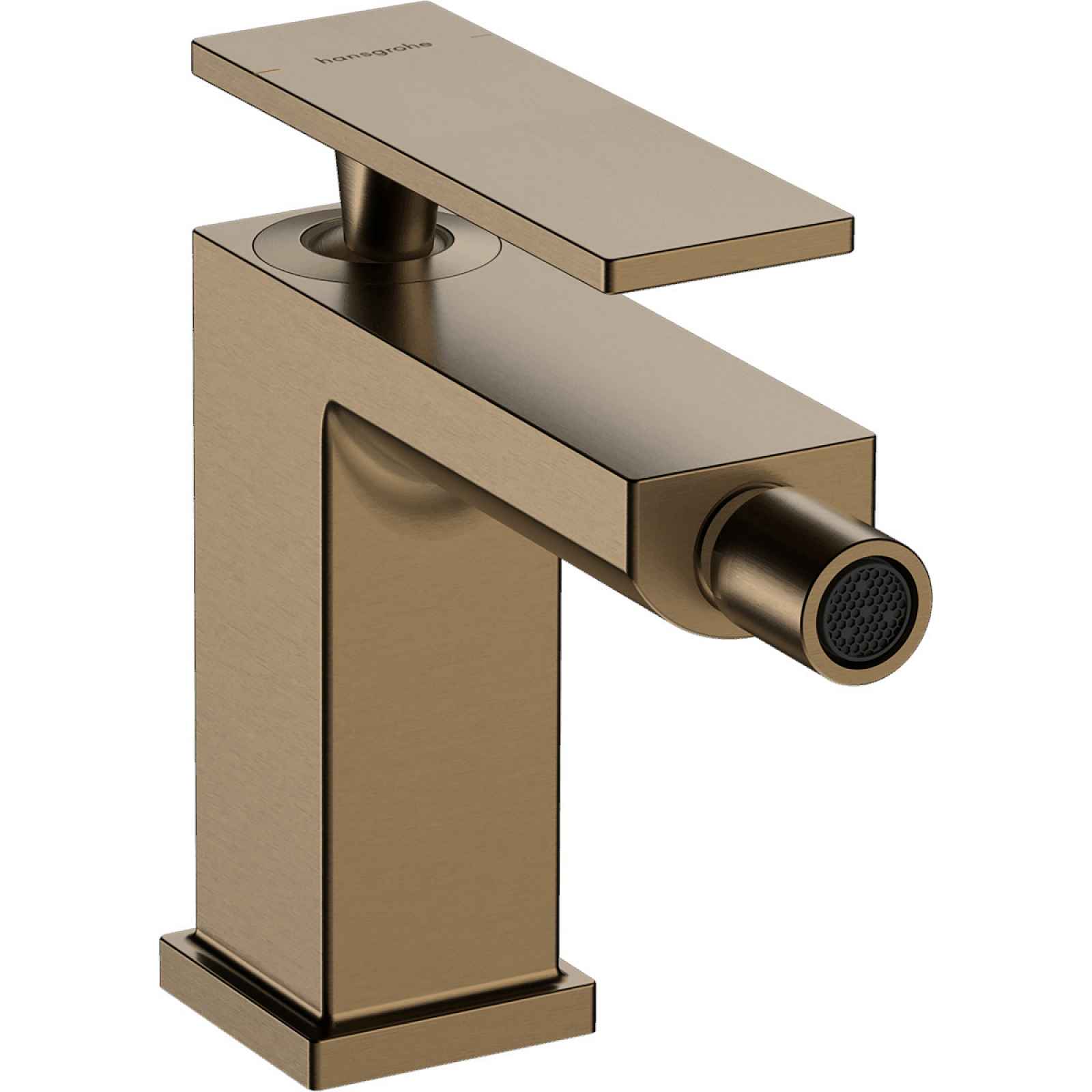 Bidetová baterie Hansgrohe Tecturis E s výpustí kartáčovaný bronz 73200140