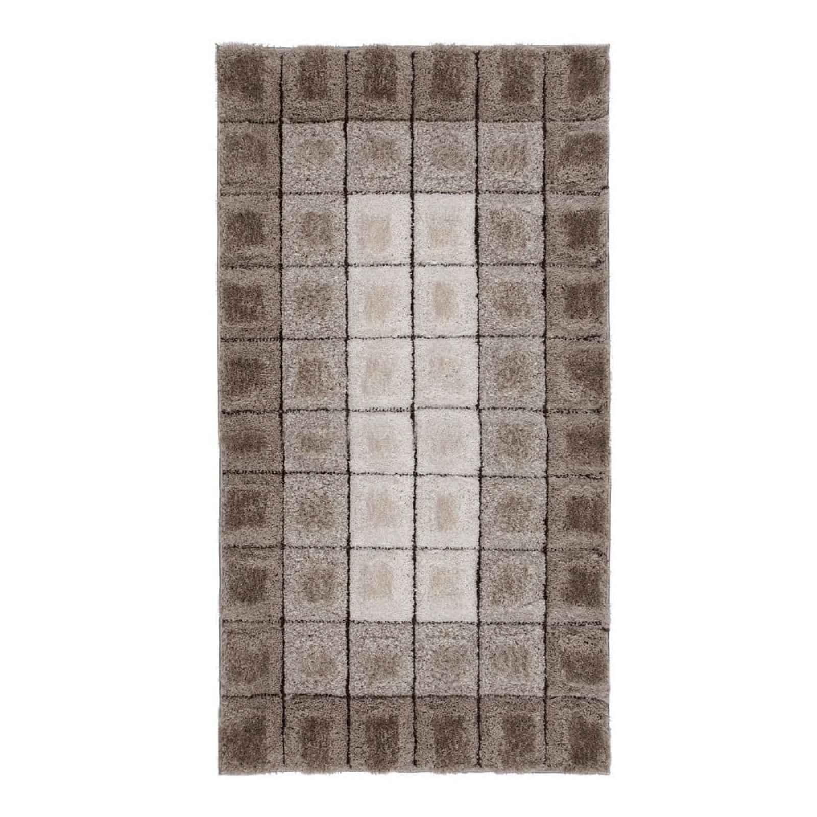 Hnědý koberec Flair Rugs Cube, 120 x 170 cm