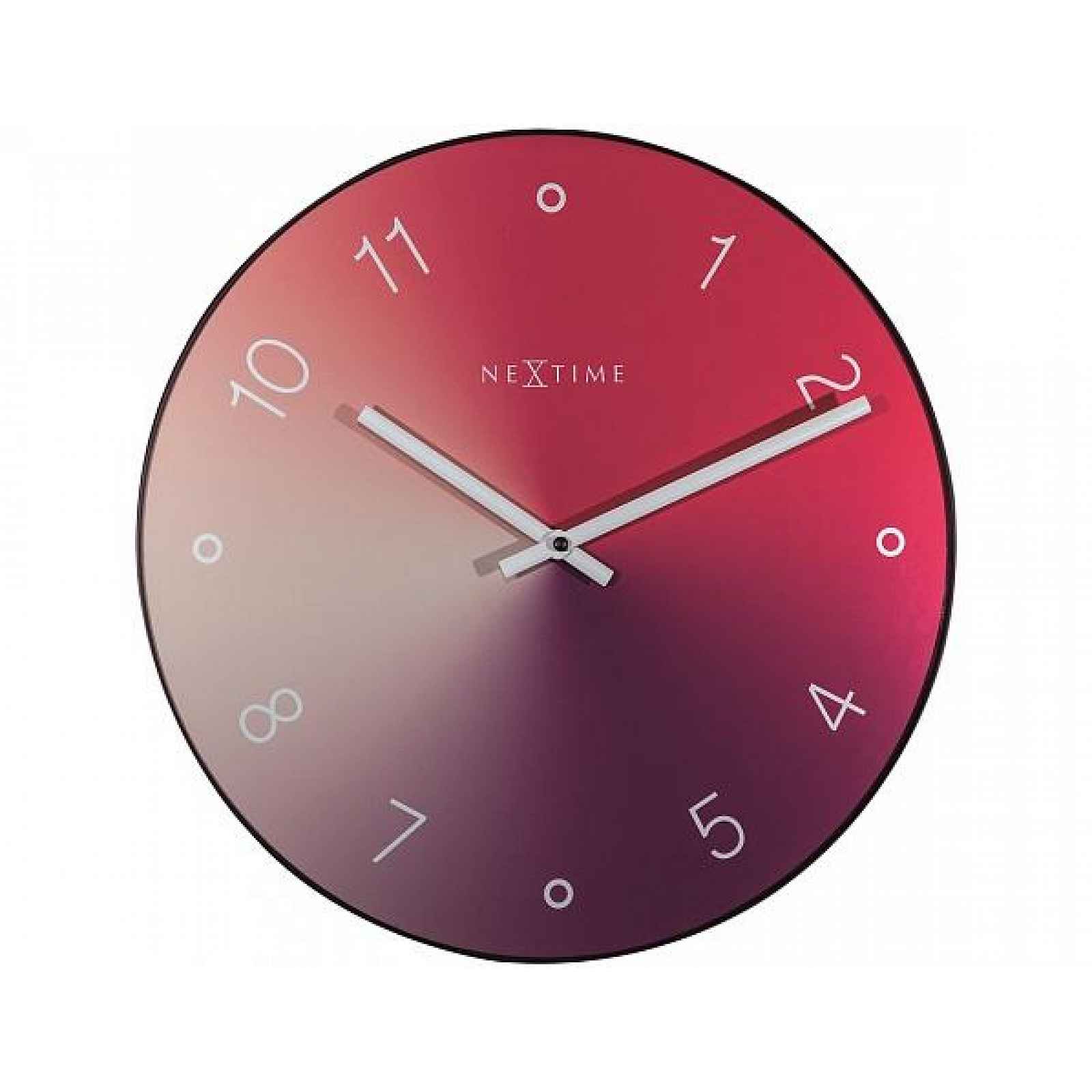 Nástěnné hodiny 8194ro Nextime Gradient 40cm