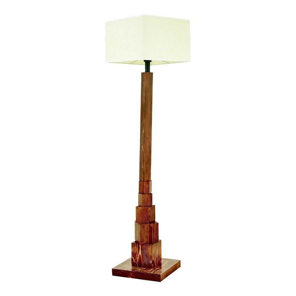 Stojací lampa z habrového dřeva Eyfel