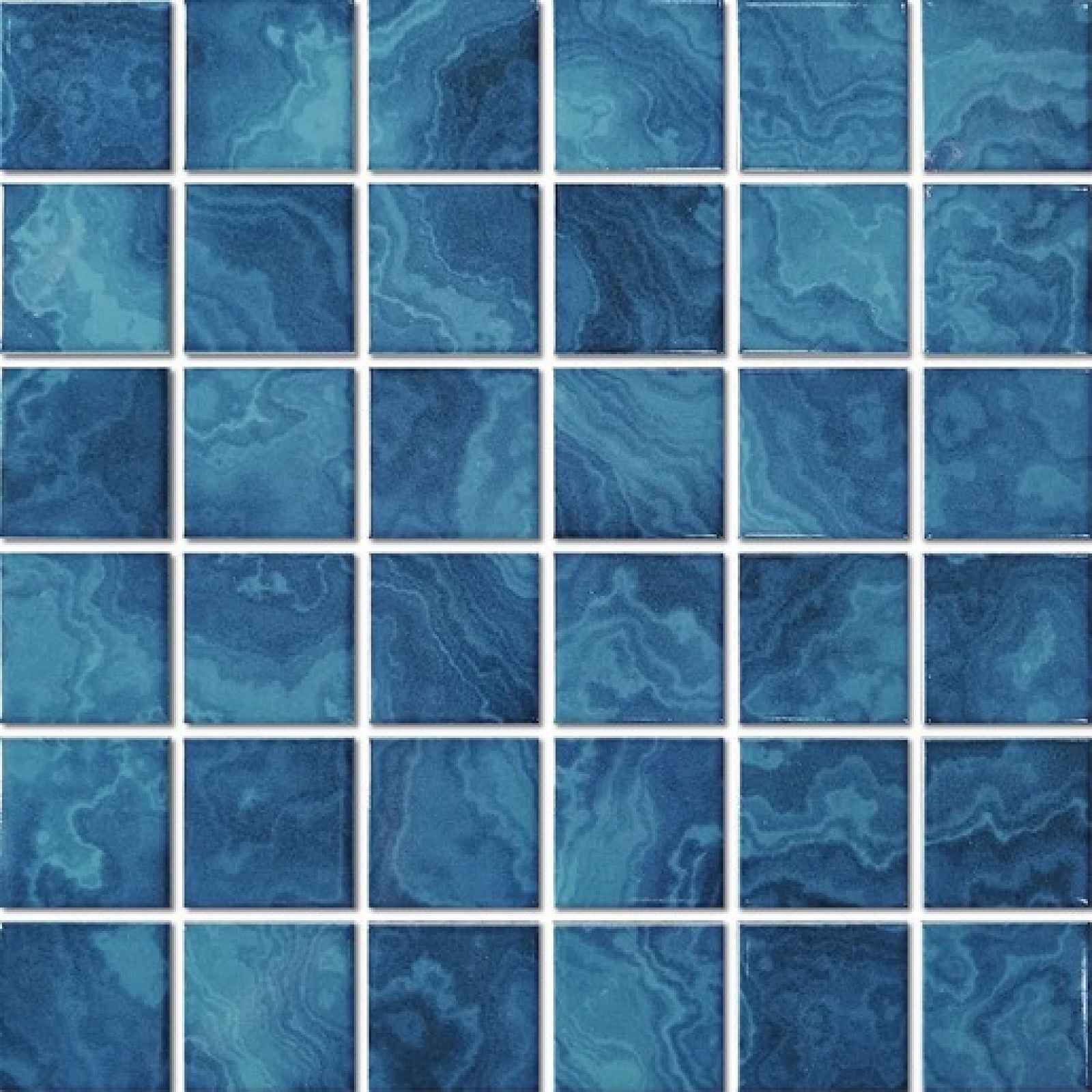 Keramická mozaika Premium Mosaic tyrkys 31x31 cm mat MOSBH5M (bal.1,030 m2)