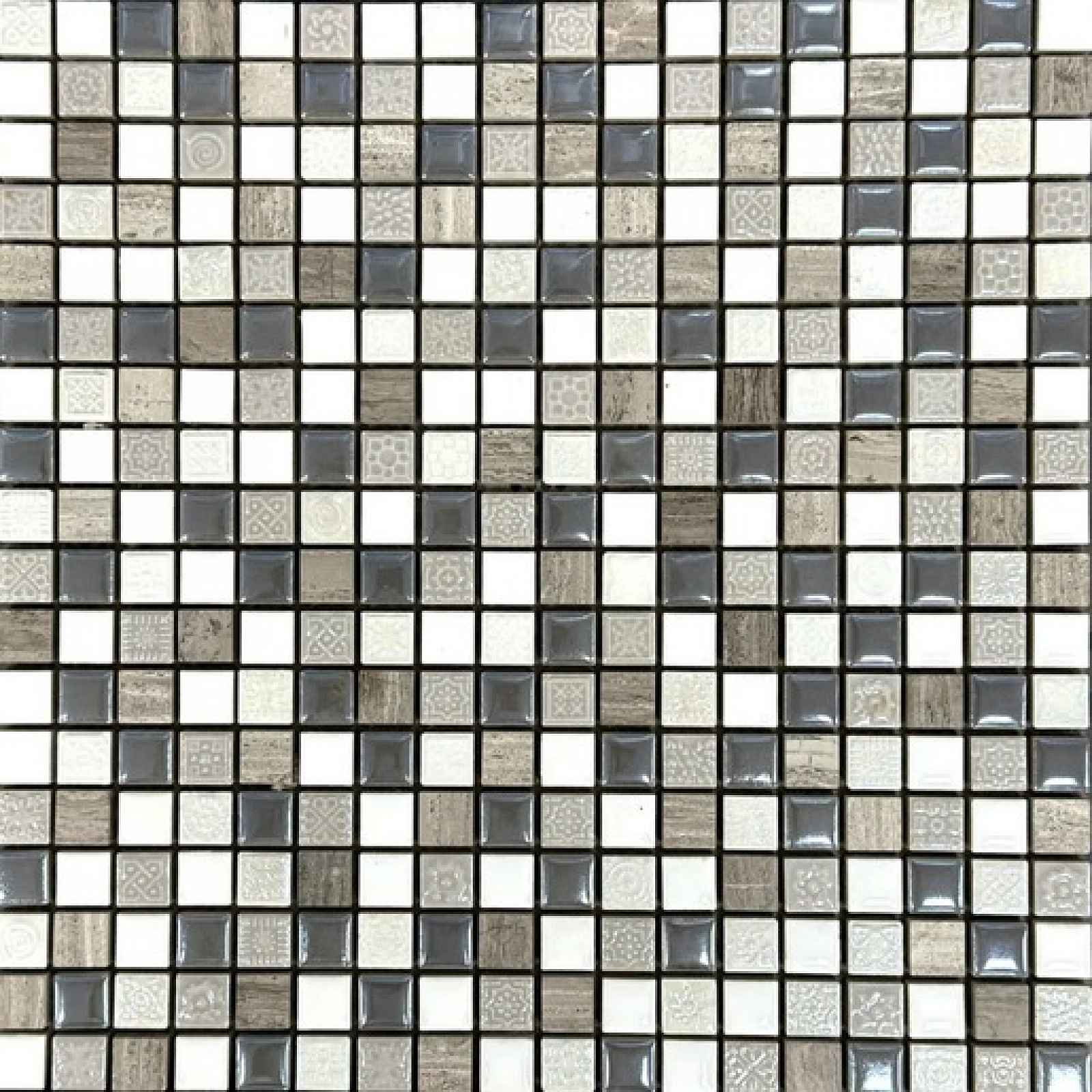 Mozaika Premium Mosaic mix barev 30x30 cm lesk MOSMSK7 (bal.0,990 m2)