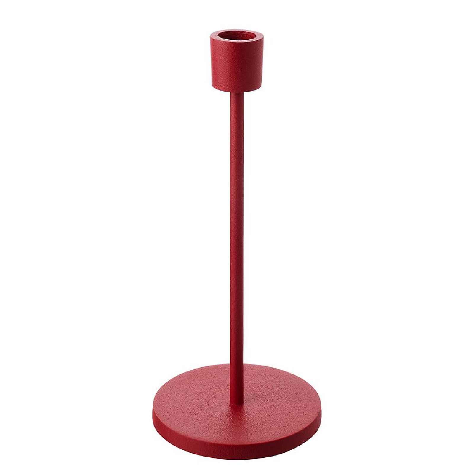 Butlers HIGHLIGHT Svícen na dlouhou svíčku 24 cm - růžová