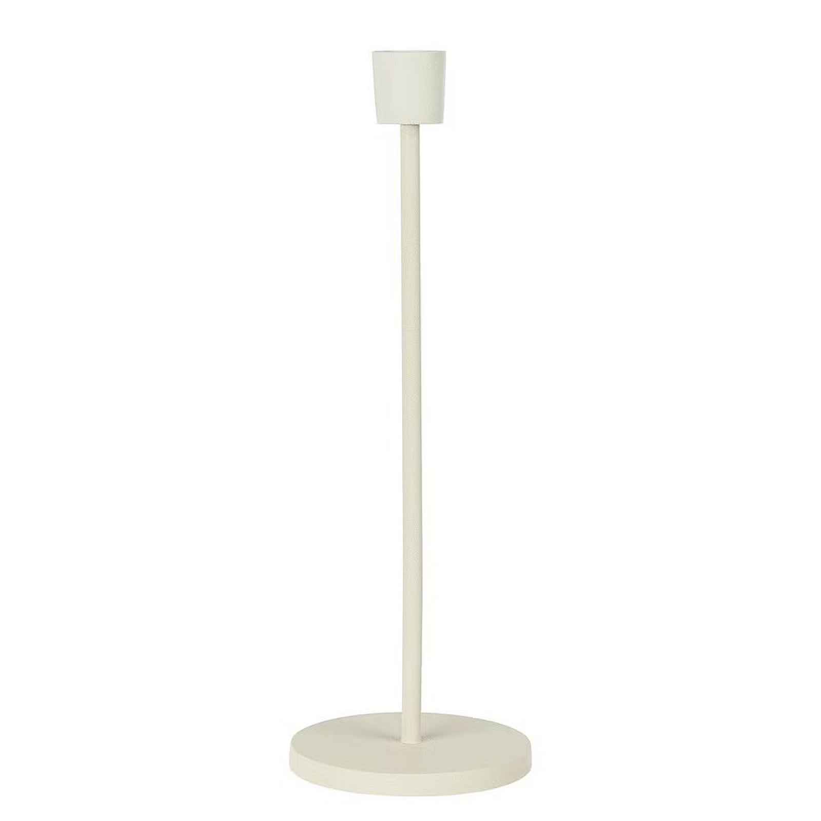 Butlers HIGHLIGHT Svícen na dlouhou svíčku 30 cm - béžová