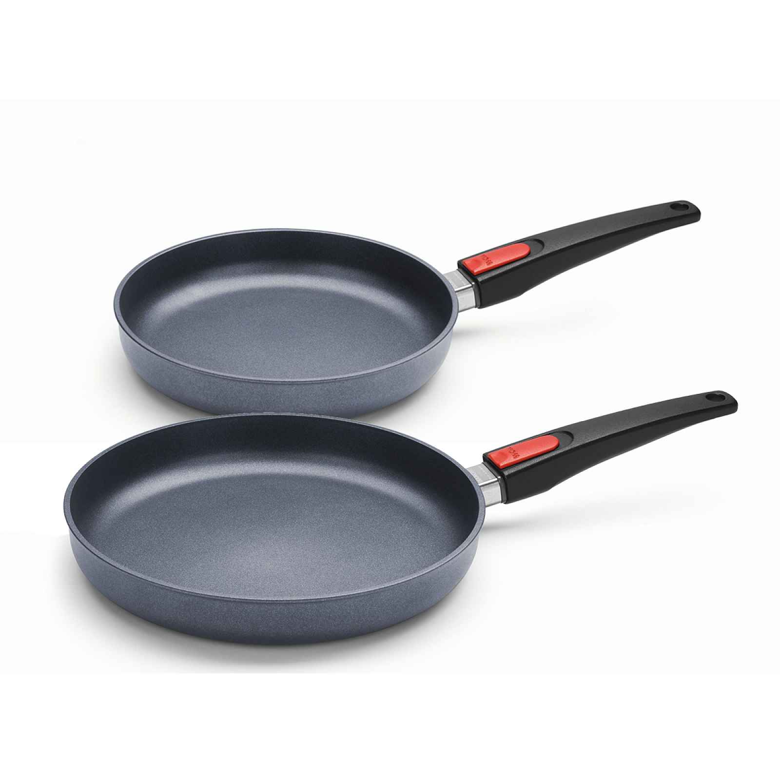 Woll Sada 2 nepřilnavých pánví Diamond Lite s odnímatelnou rukojetí, 24 + 28 cm NB-DPI-SET-0002