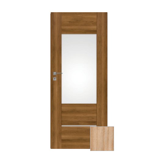 Interiérové dveře Naturel Aura levé 90 cm jilm AURA3J60L