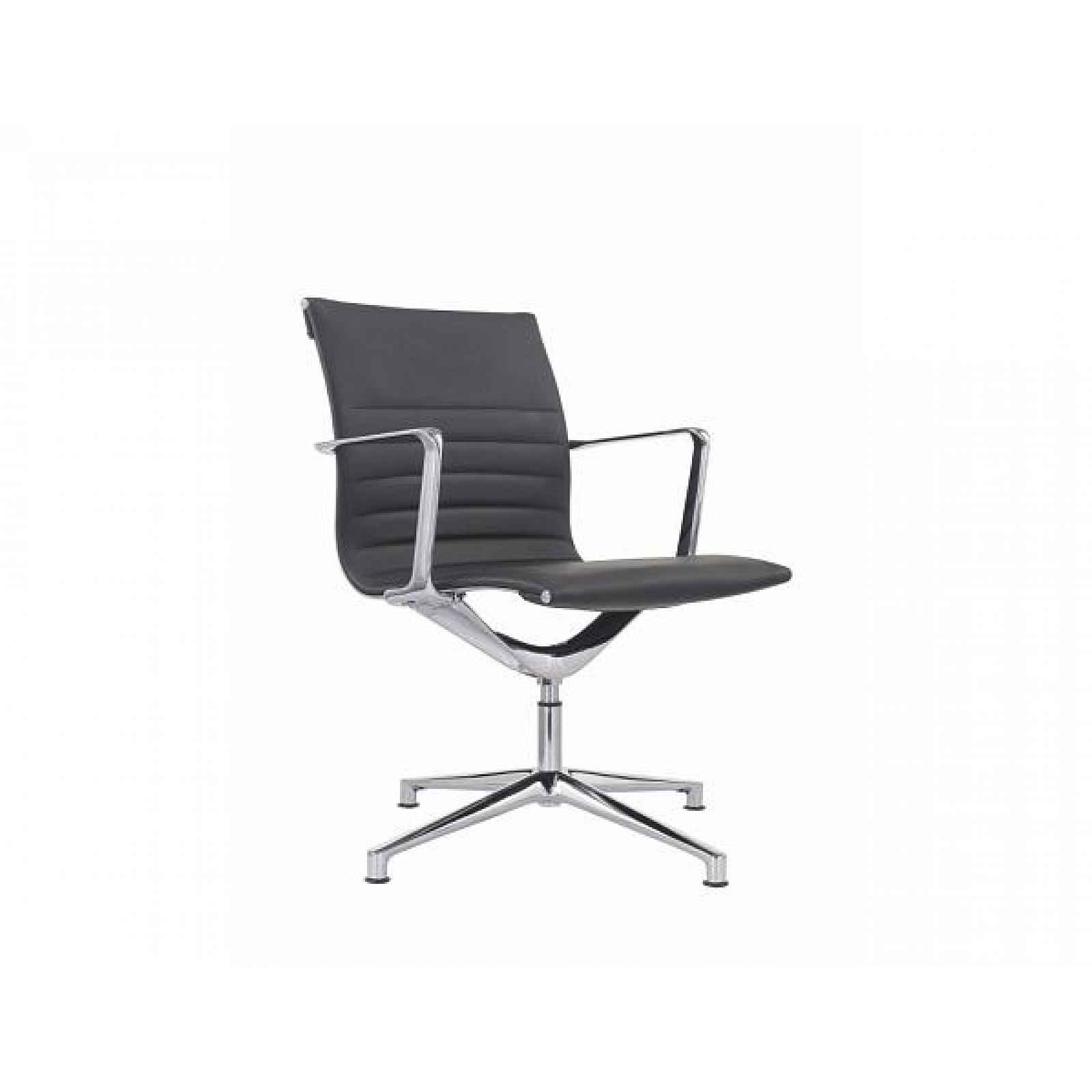 Konferenční židle šedá - 71 cm